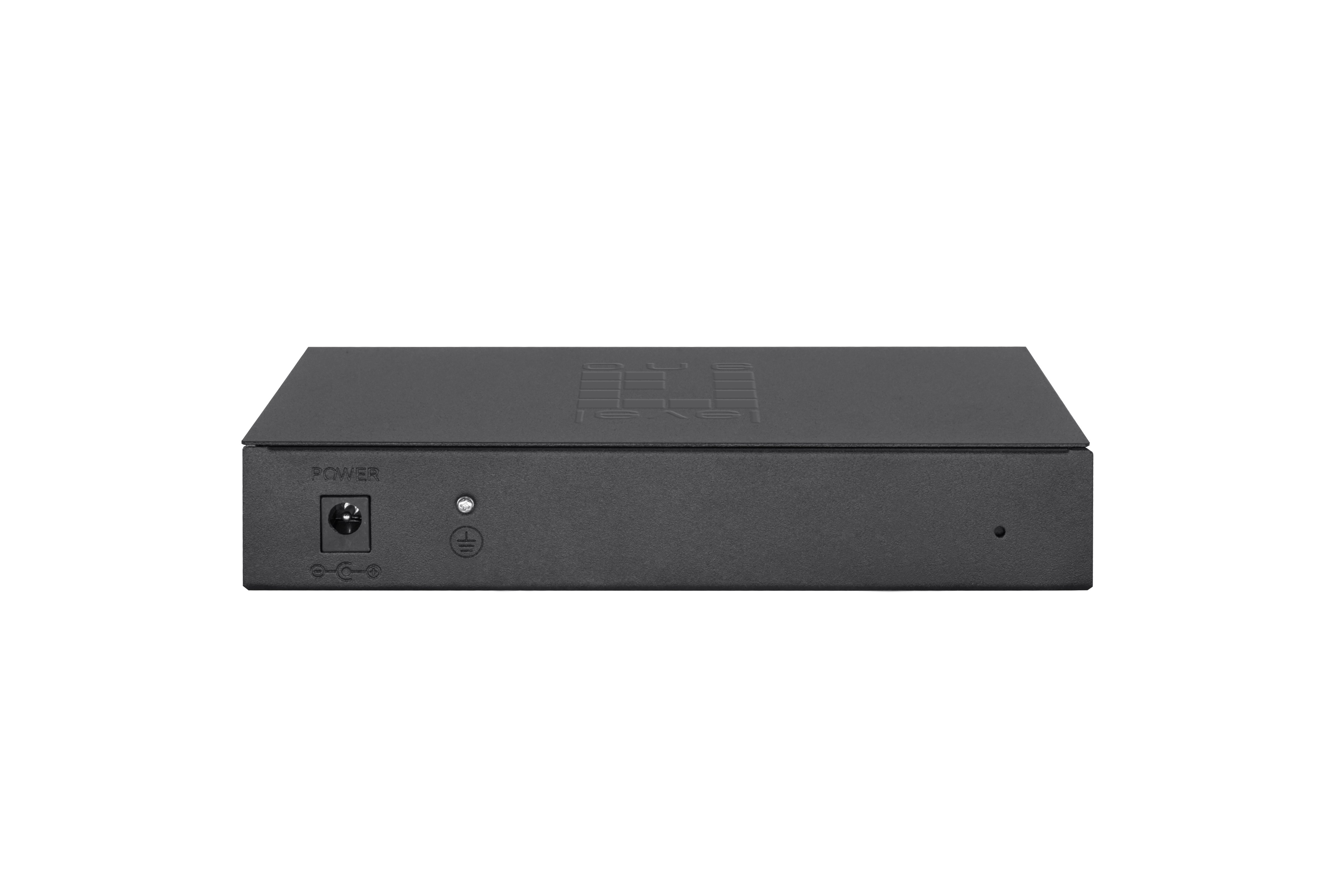 Switch Semigestionable Hilbert 8P GIGA Carcasa Metalica — vista detalle 1