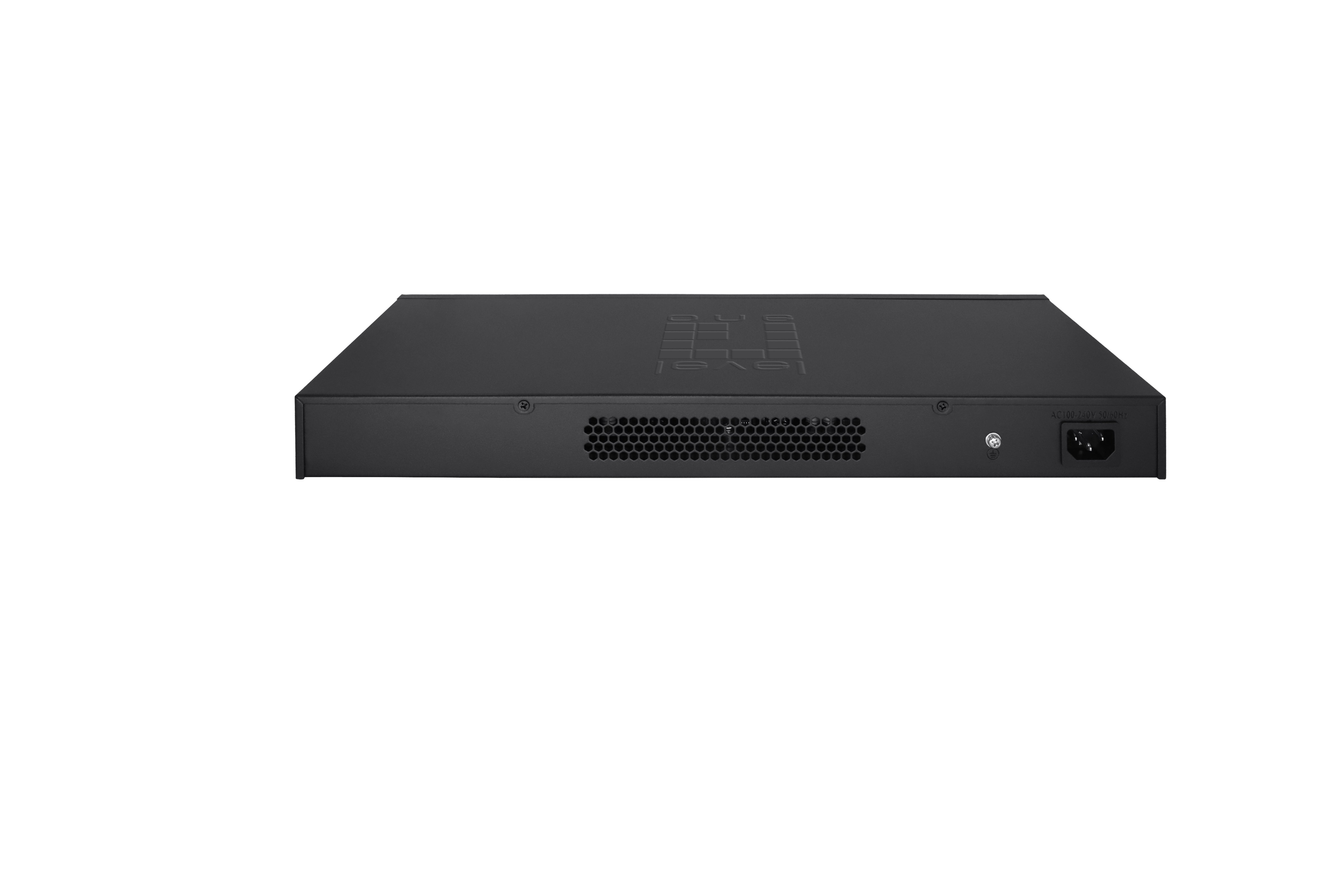 Switch Semigestionable Hilbert 24P GIGA + 4P SFP GIGA Carcasa Metalica — vista detalle 1