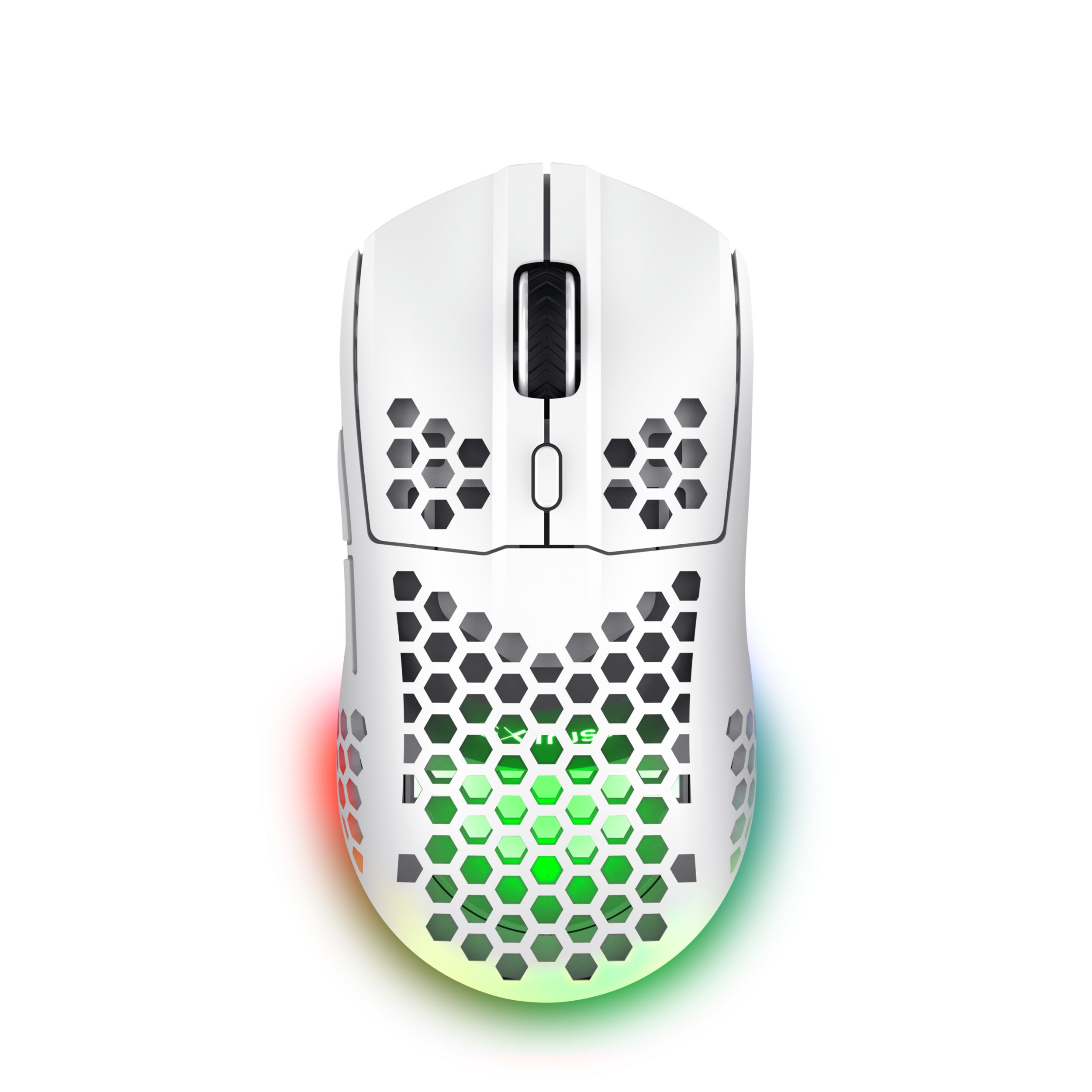 Trust GXT 929W Helox — Mouse inalámbrico ultraligero con LED — vista detalle 2