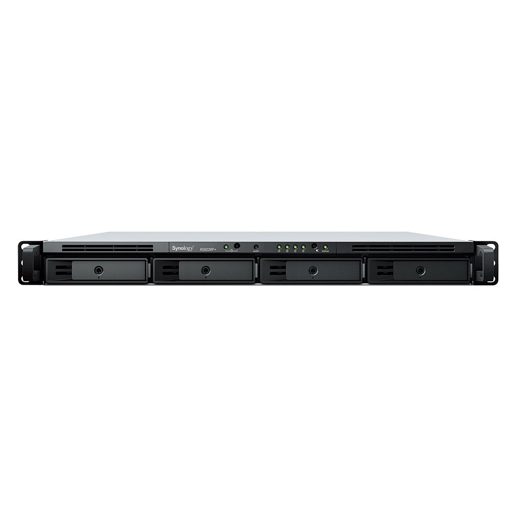 Servidor NAS RACK Station RS822RP+ 4 Bahias RAID 0.1