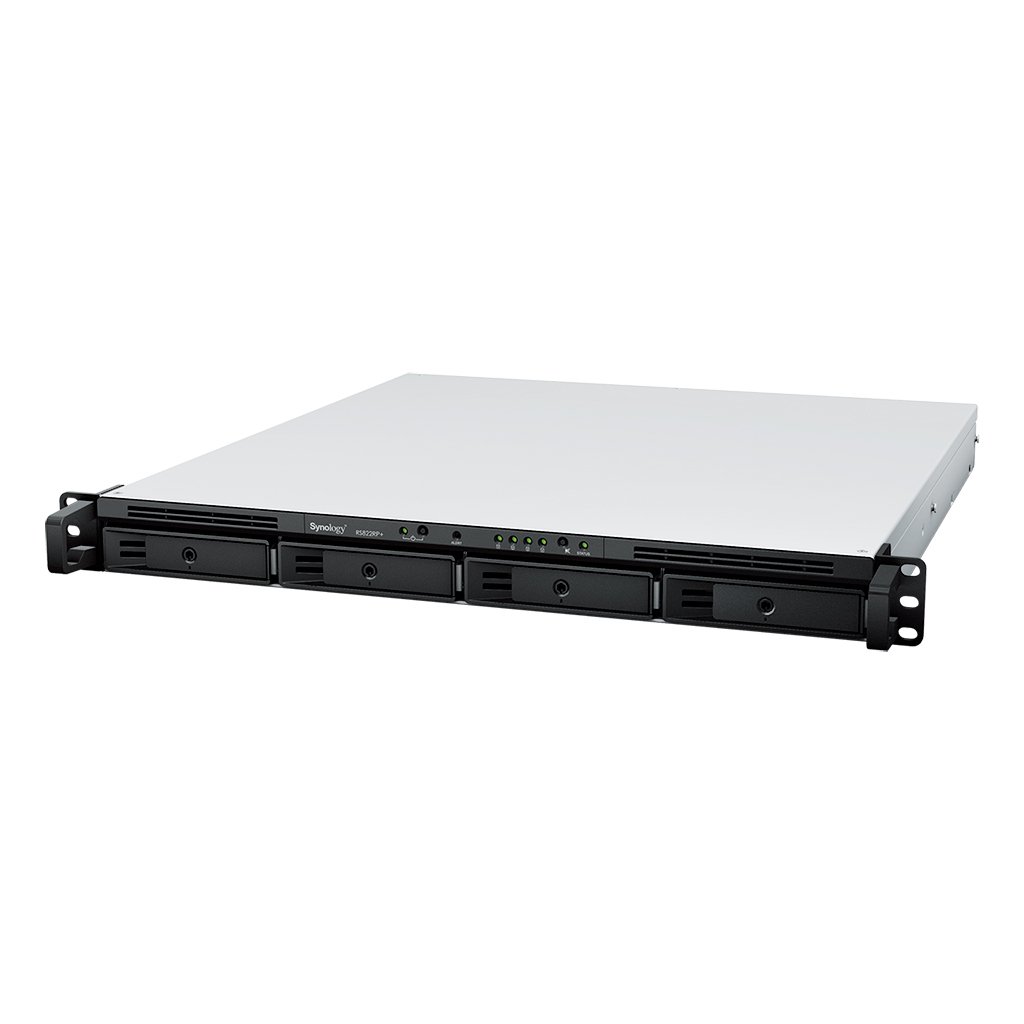 Servidor NAS RACK Station RS822RP+ 4 Bahias RAID 0.1 2