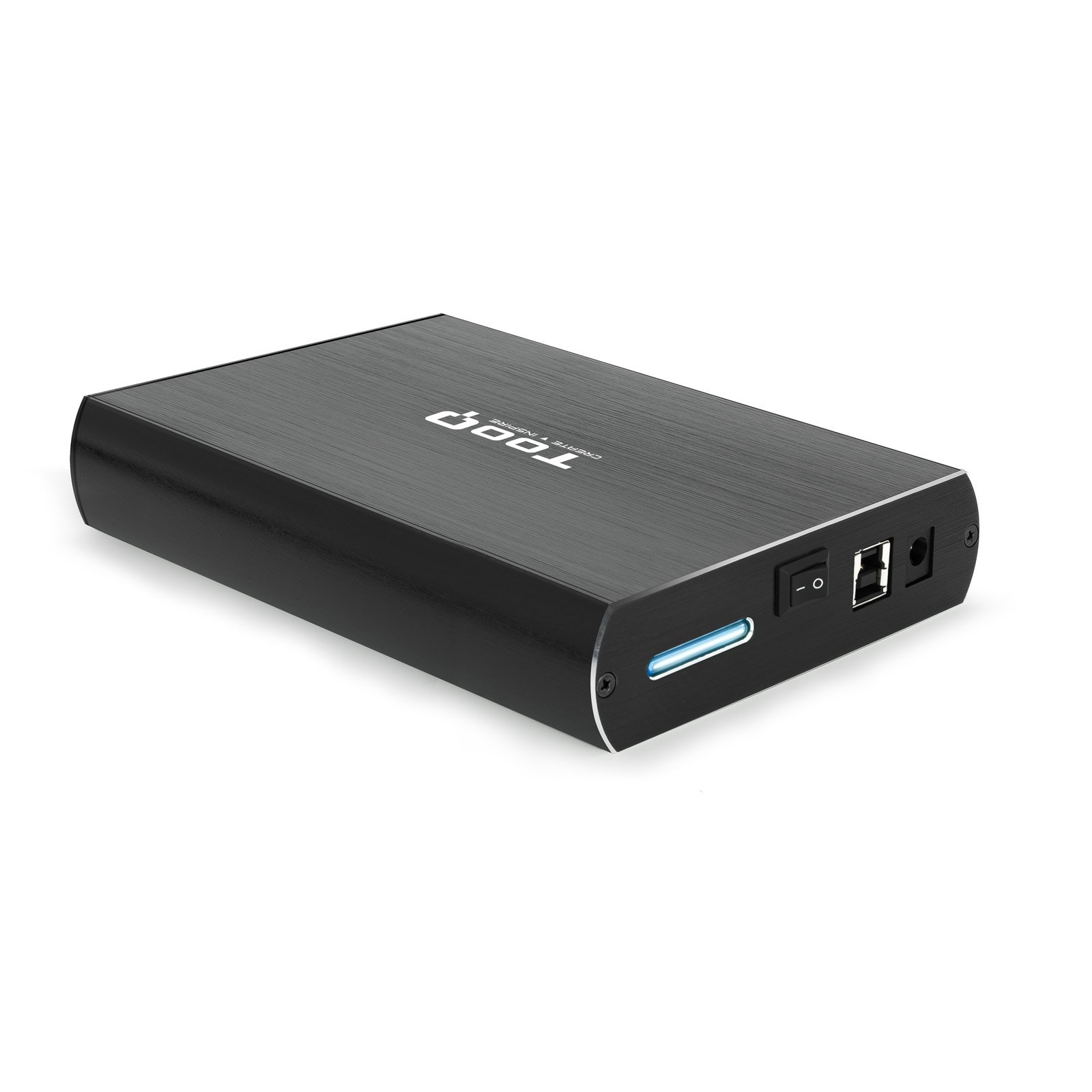 TOOQ TQE-3531B — Caja externa 3.5" USB 3.0 negra 4