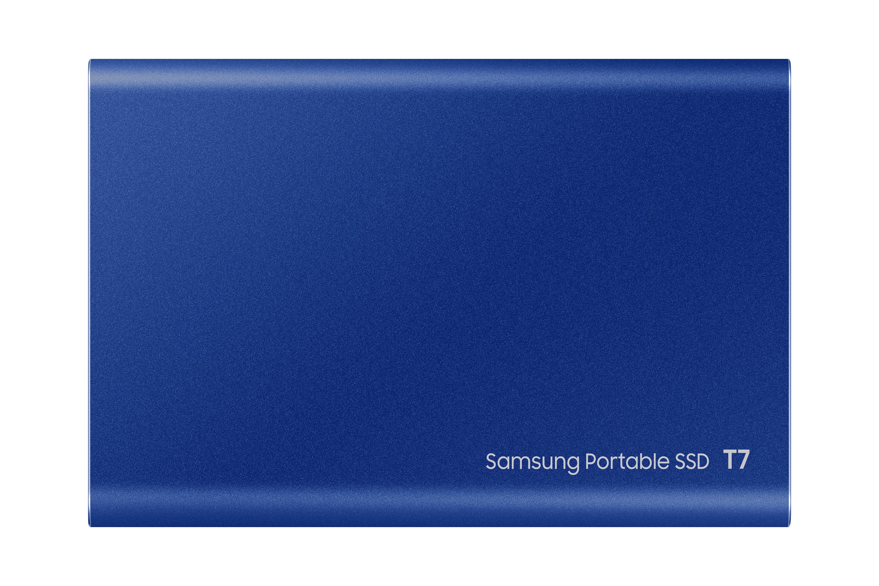 Disco M.2 Externo T7 Pcie Nvme USB 3.2 MU-PC2T0H/WW 2TB BLUE — vista detalle 2