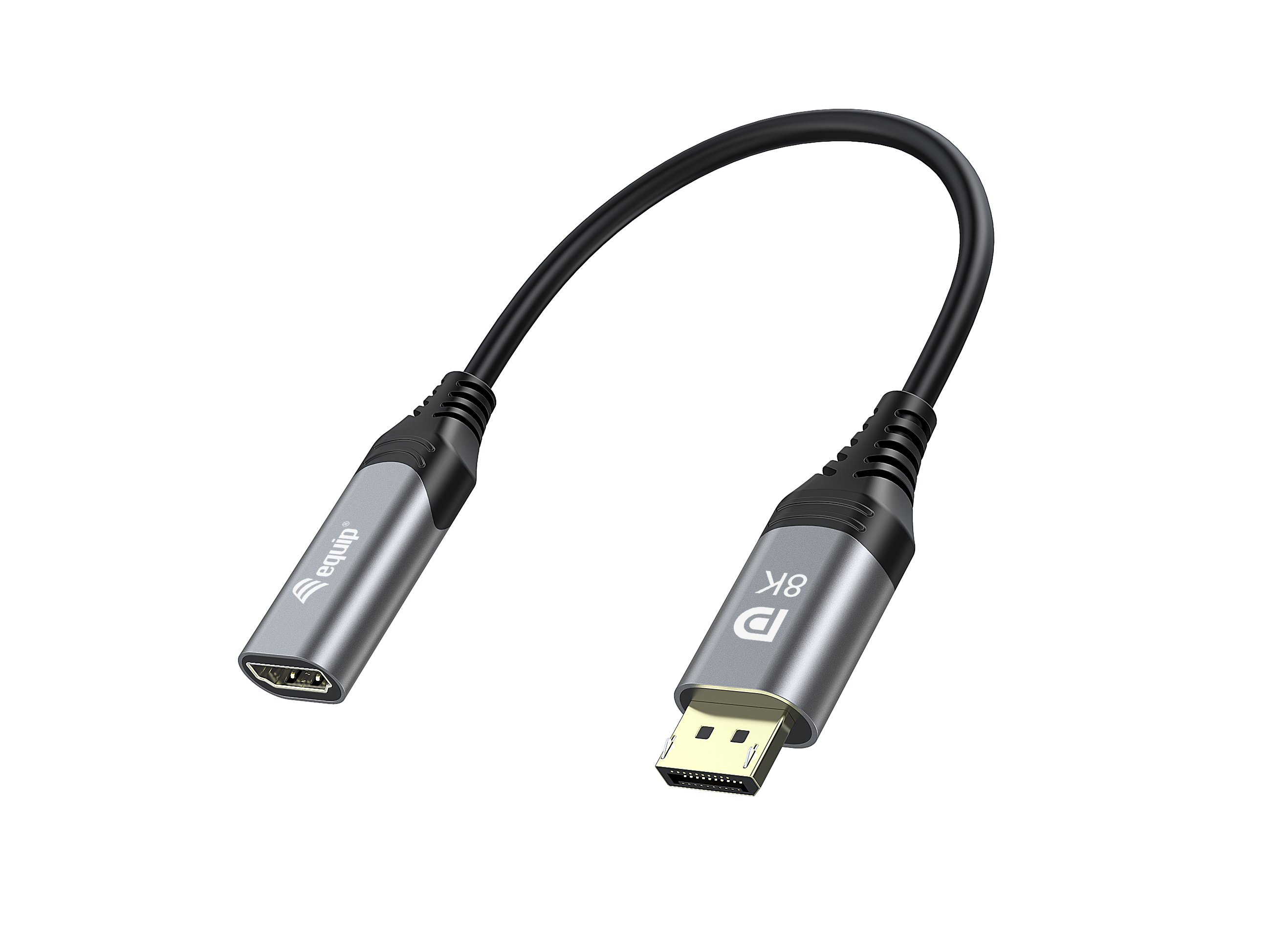 EQUIP Adaptador DisplayPort 1.4 a HDMI 8K