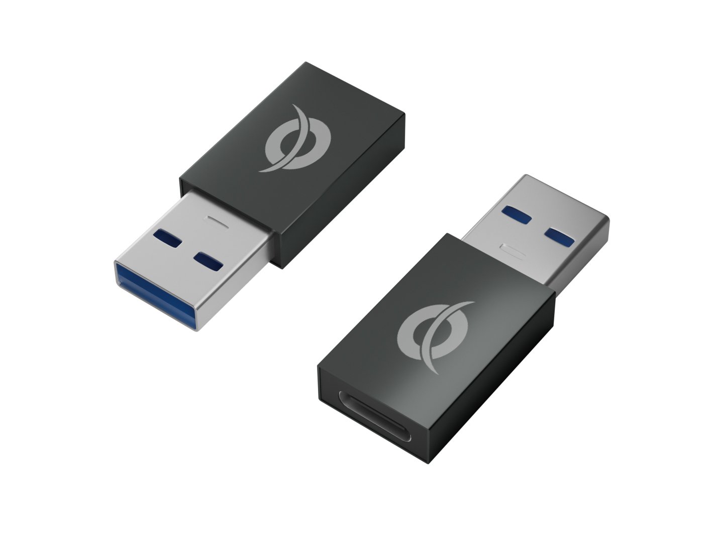 CONCEPTRONIC — Adaptador USB 3.0 Tipo A a USB-C, 2 unidades