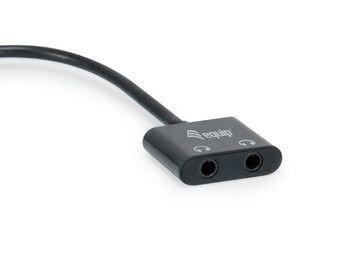EQUIP Adaptador USB-C — Audio DAC con 2 jack 3.5mm — vista detalle 1