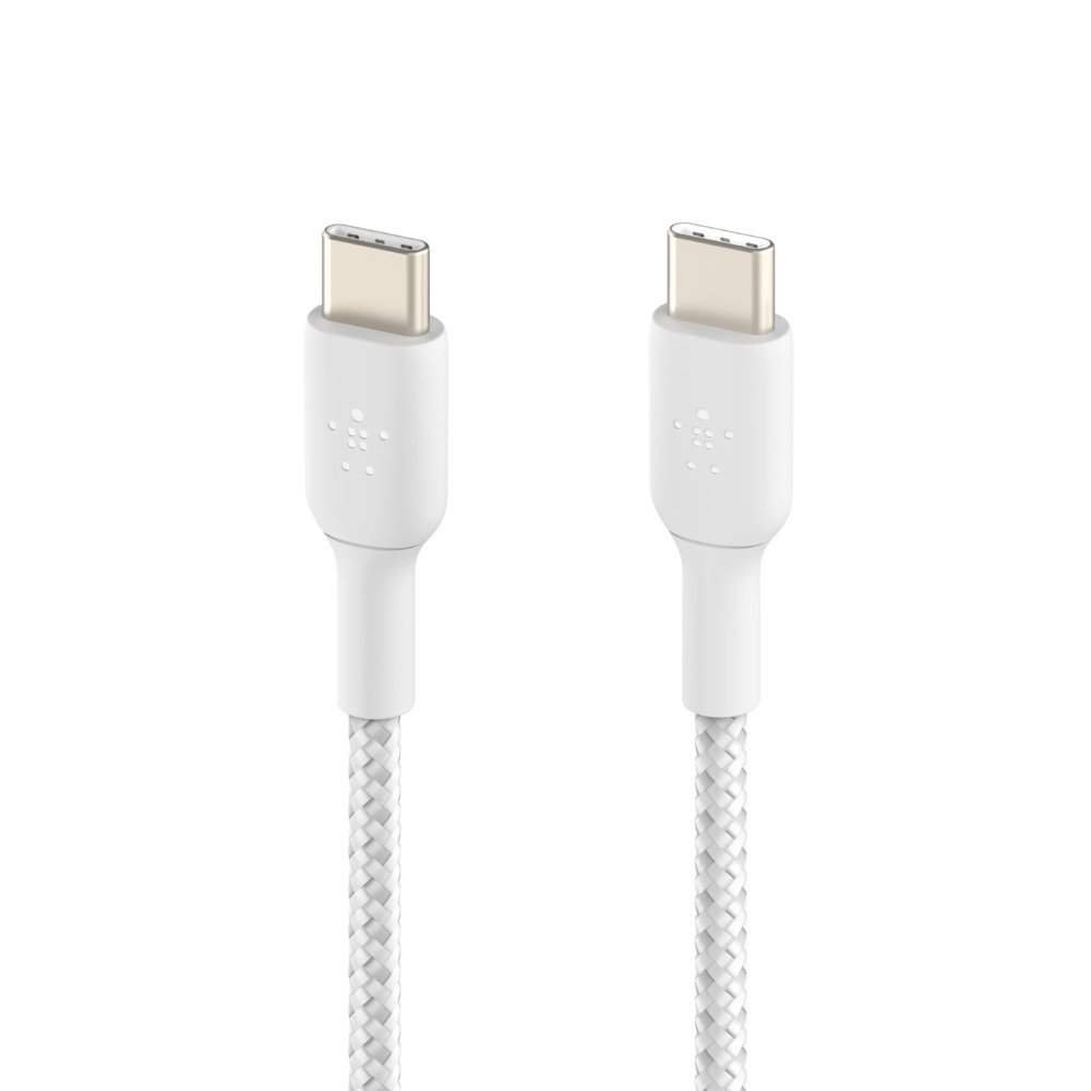 BELKIN CAB004BT1MWH — Cable USB-C trenzado 1m, 60W 4