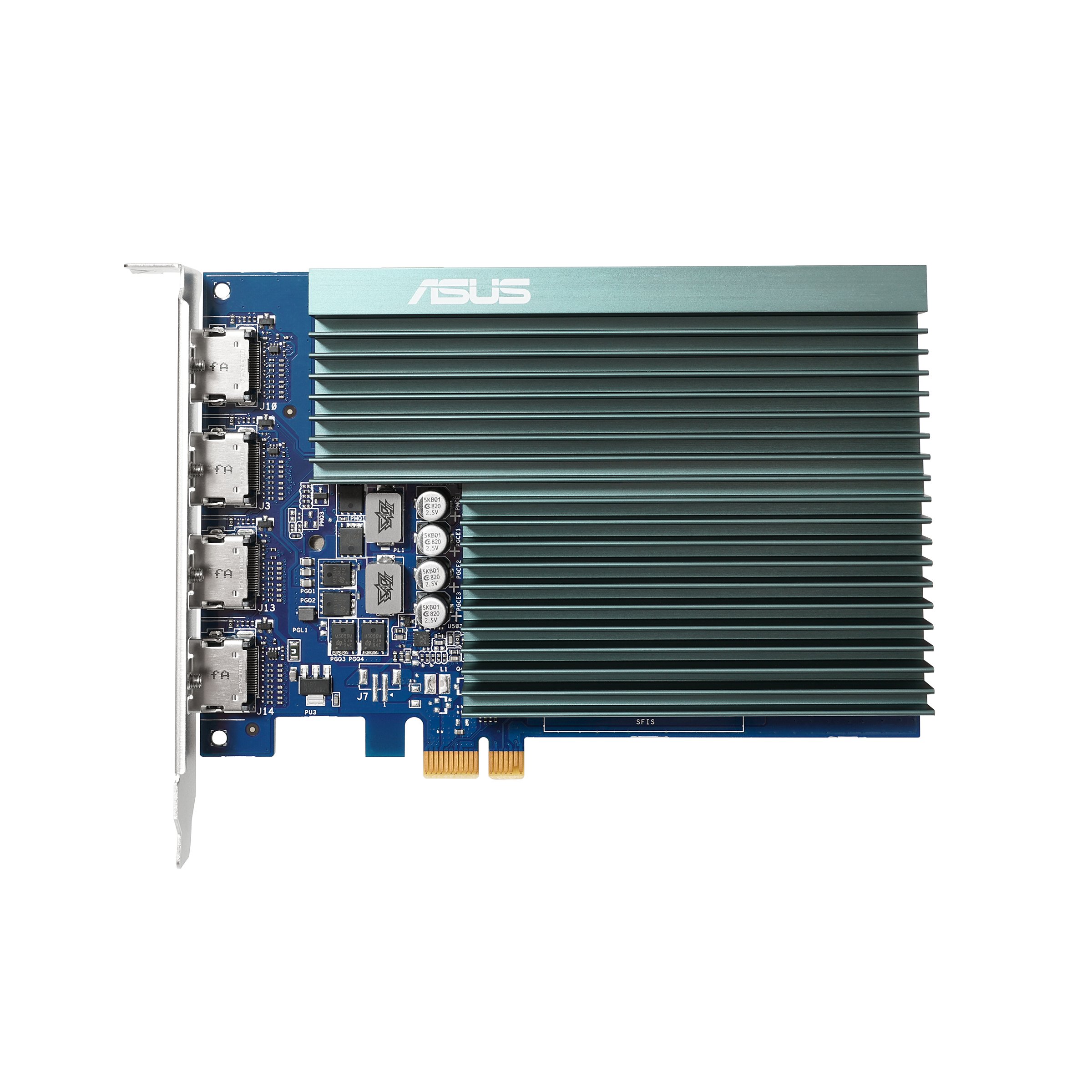 ASUS GT 730 2GB — Tarjeta gráfica sin ventilador 4K HDMI