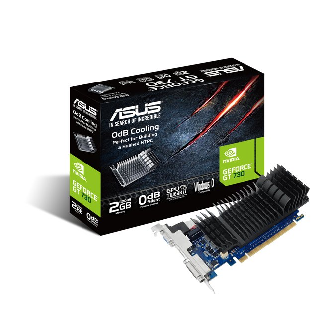 ASUS GT 730 2GB — Tarjeta gráfica GDDR5 con salidas múltiples 2