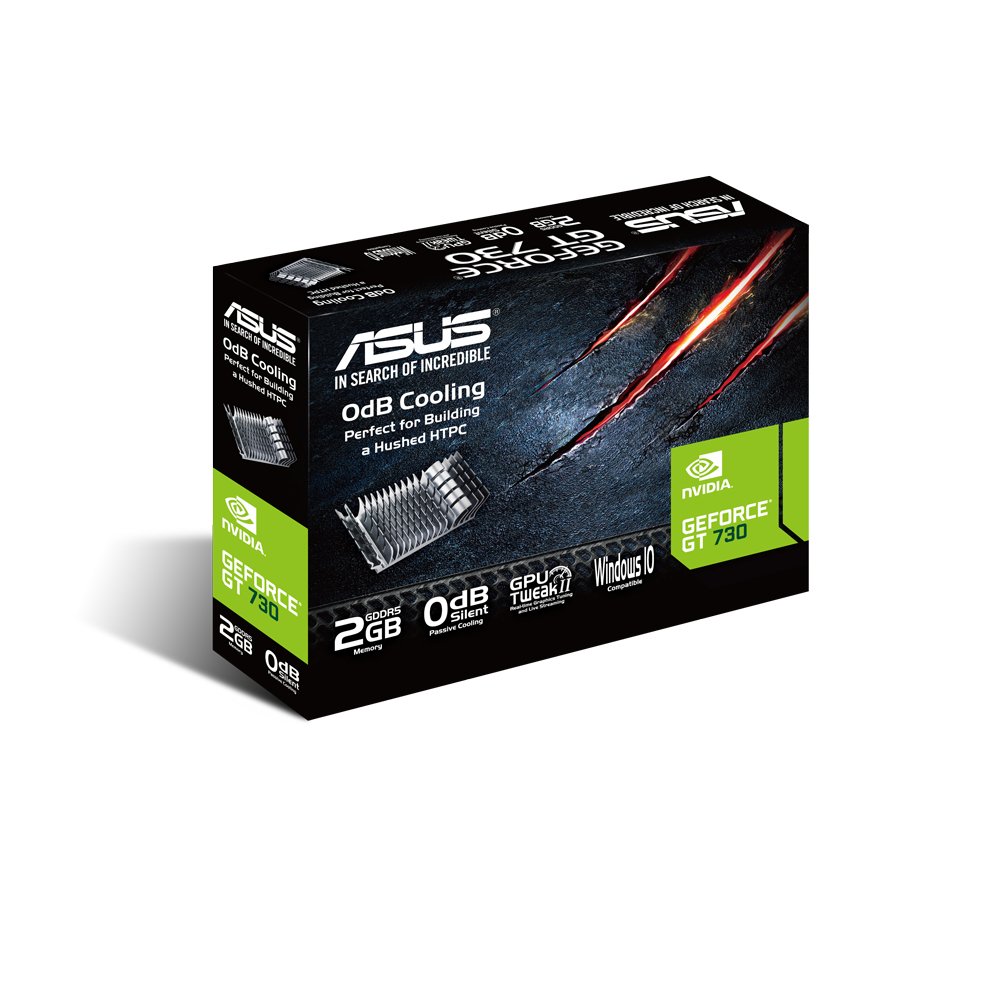 ASUS GT 730 2GB — Tarjeta gráfica GDDR5 con salidas múltiples 4