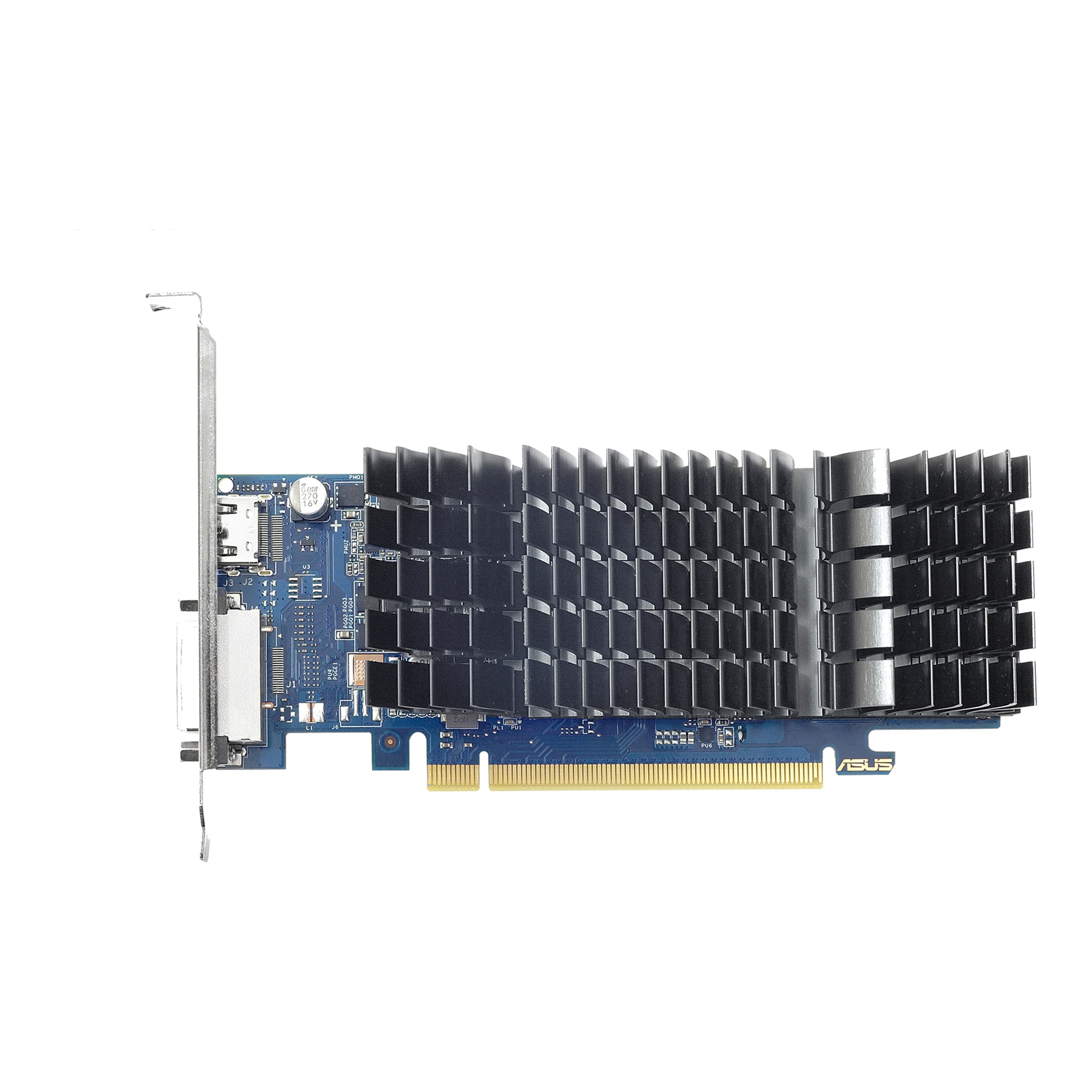 ASUS GT 1030 2GB — Tarjeta gráfica perfil bajo, sin ventilador