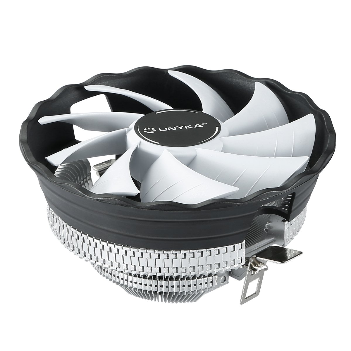 UNYKAch Jotun DF 120 White — Ventilador CPU 120mm perfil bajo