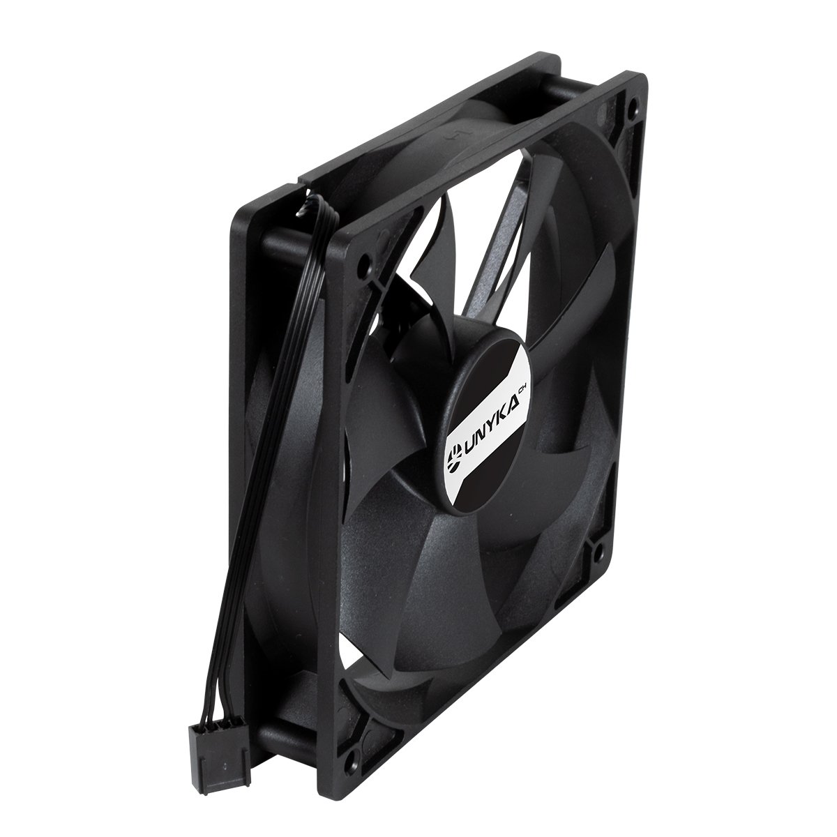 UNYKAch Ventilador 120mm — Control de Temperatura, Doble Bola — vista detalle 2