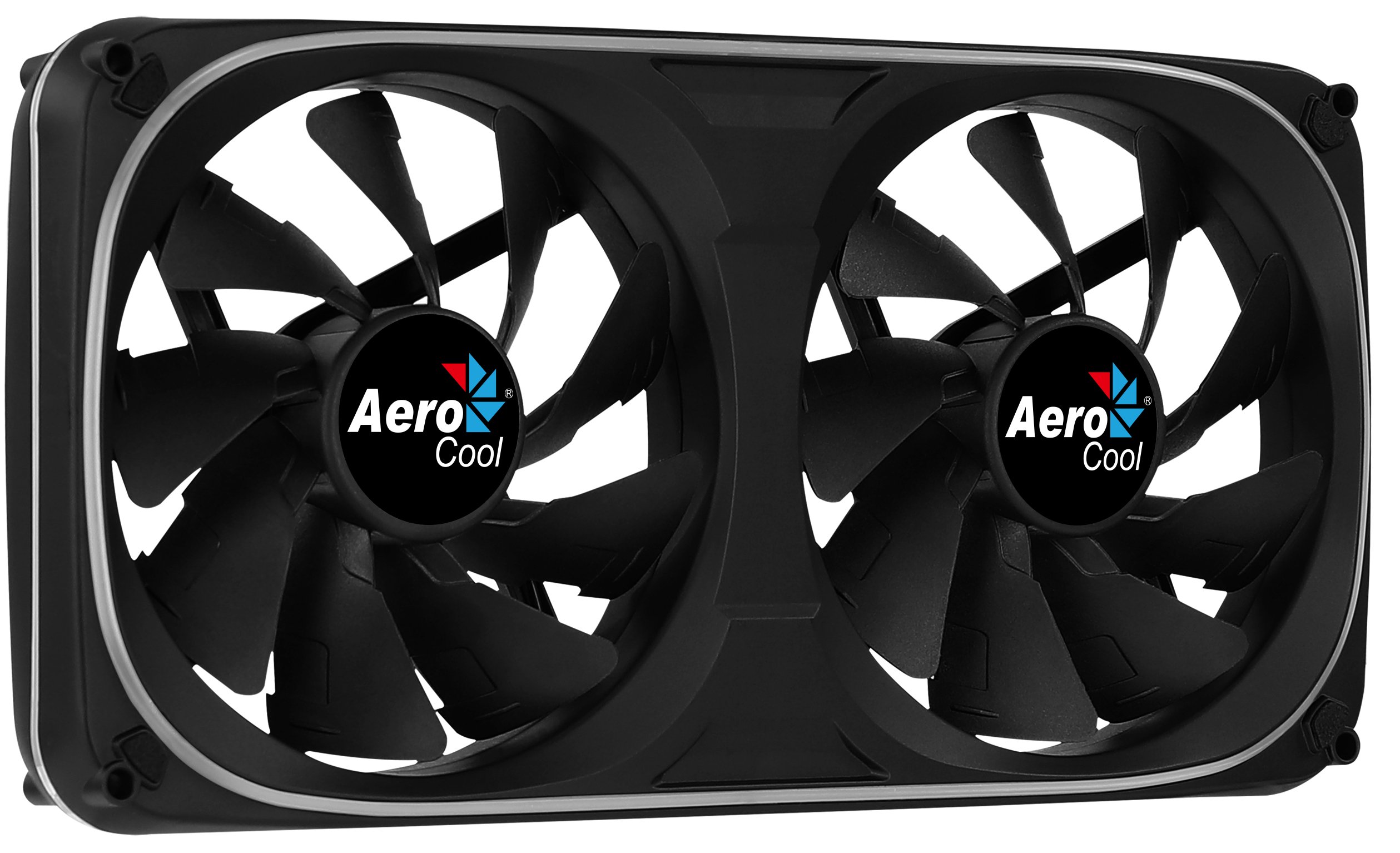 Ventilador Interno DUAL 240x120mm Astro ARGB 2xVENTILADOR 120mm Diseño en Fibra de Carbono Antivibracion 5