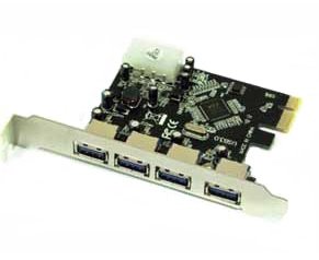 Controladora Pcie APPPCIE4P 4 Puertos USB 3.0