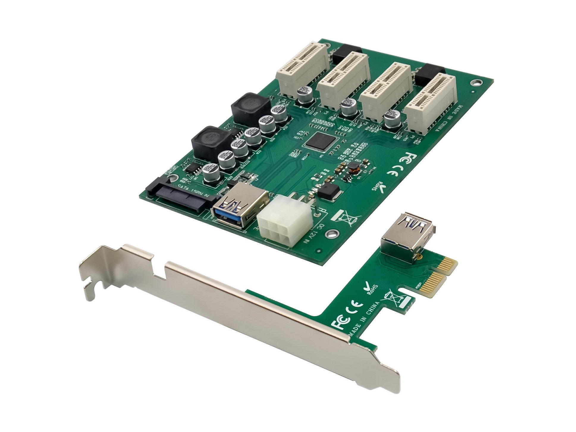 Controladora Pcie EMRICK10G Pcie a 4 Pcie
