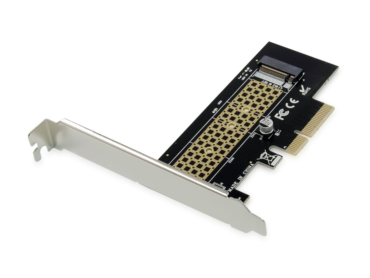 Controladora Pcie EMRICK05BS Pcie a Disco SSD M2 con Disi...
