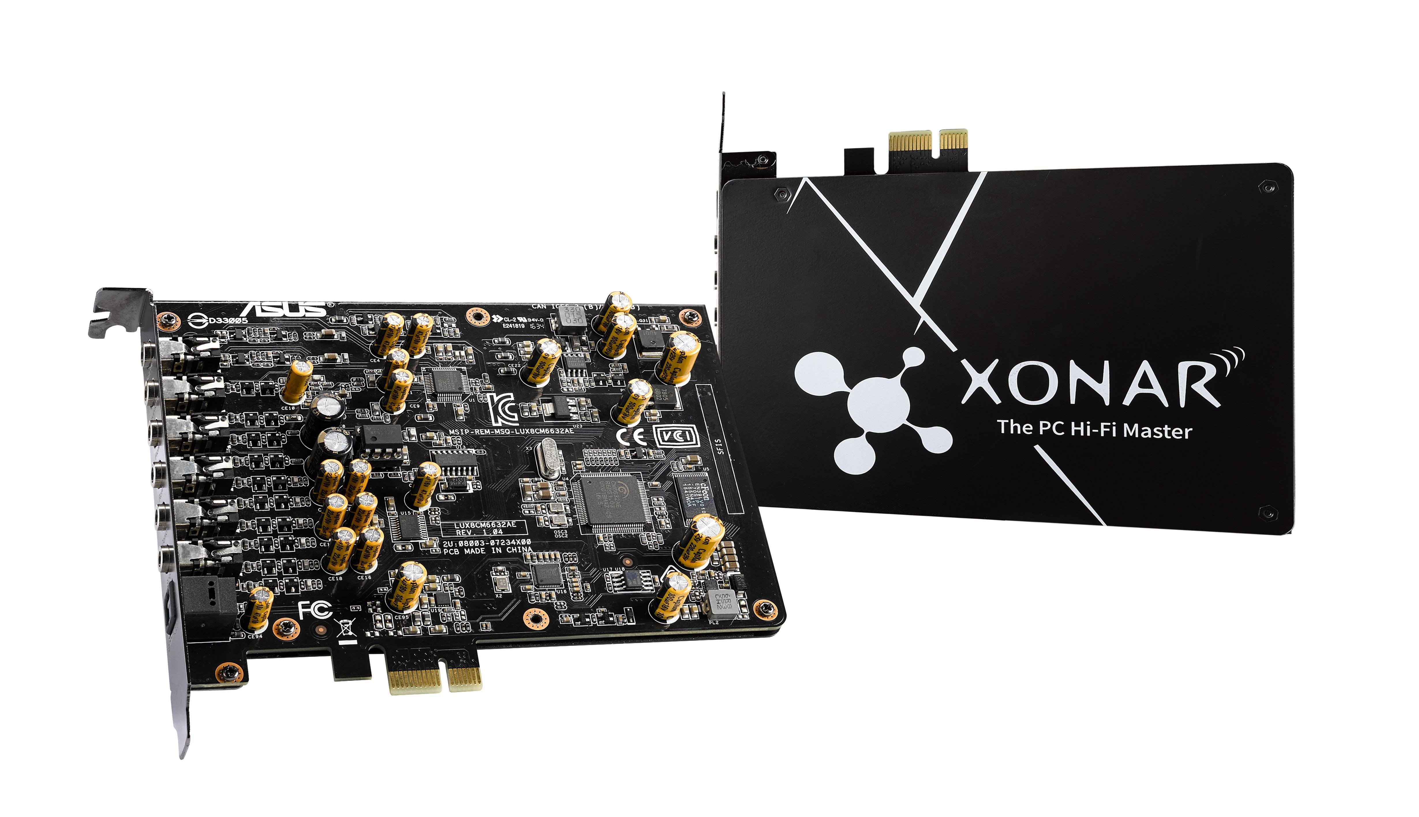 Tarjeta de Sonido Xonar_ae Pcie con 7.1 Canales 192kHz /...