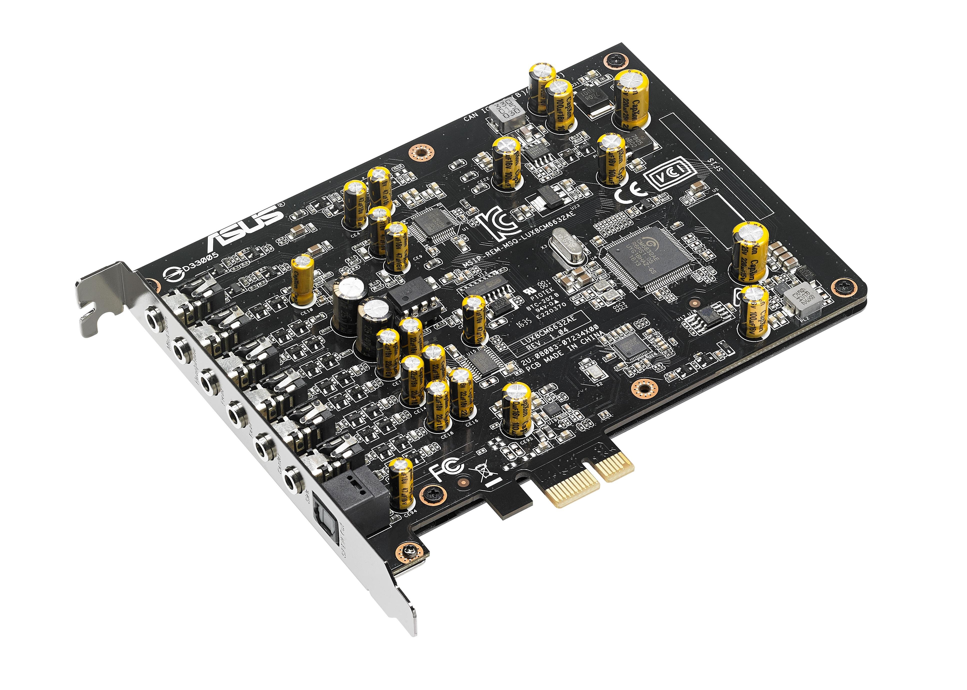 Tarjeta de Sonido Xonar_ae Pcie con 7.1 Canales 192kHz / 24-bit 110dB 90YA00P0-M0UA00 2