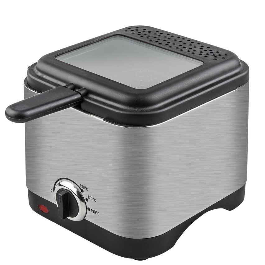 Freidora Capacidad 1.5L Acero INOX Cuerpo y TAPA con Vent...