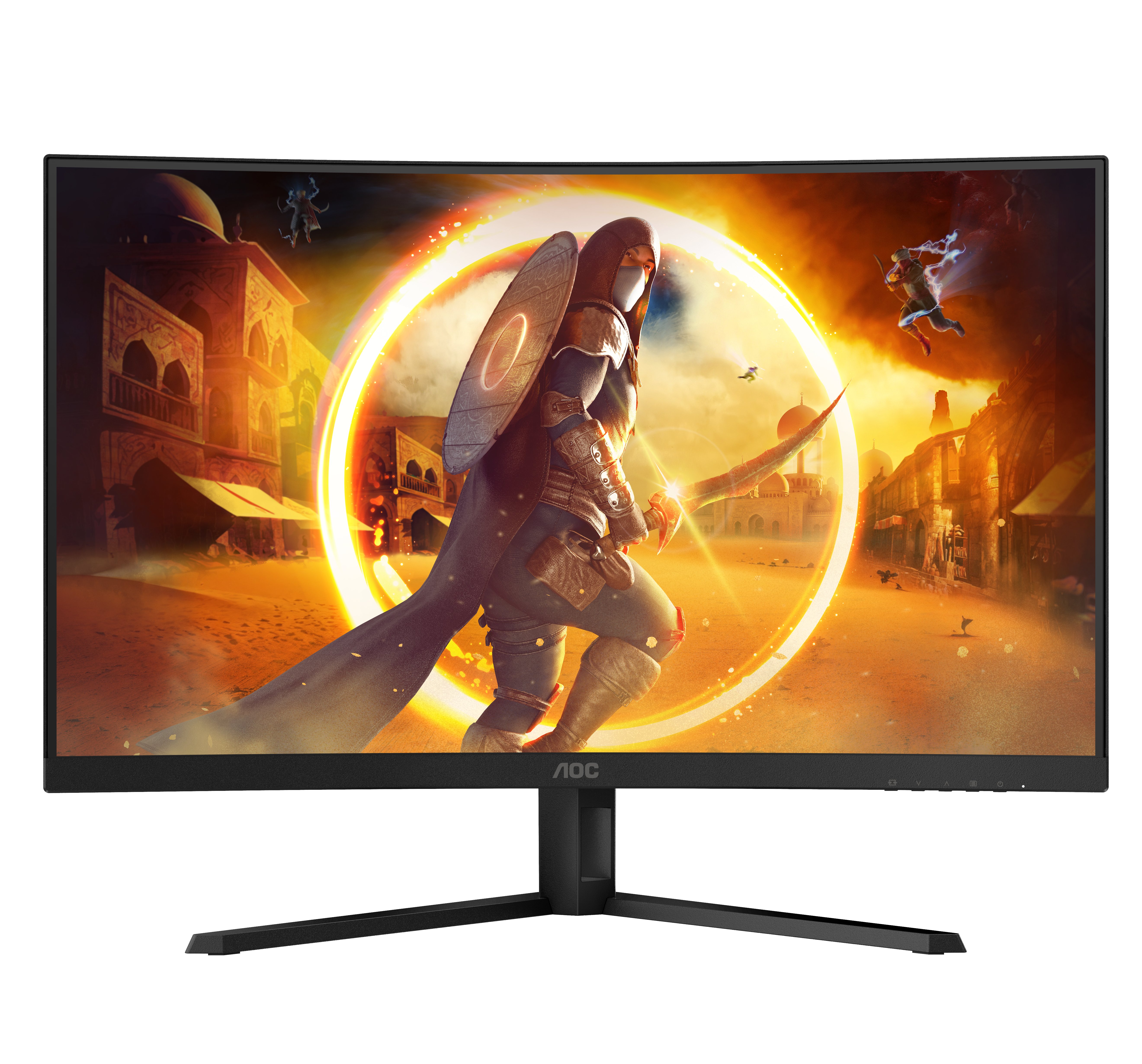 Monitor 32" DP HDMI CQ32G4VE JACK 3.5mm QHD 2560x1440 180HZ 0.5MS VESA — vista detalle 1