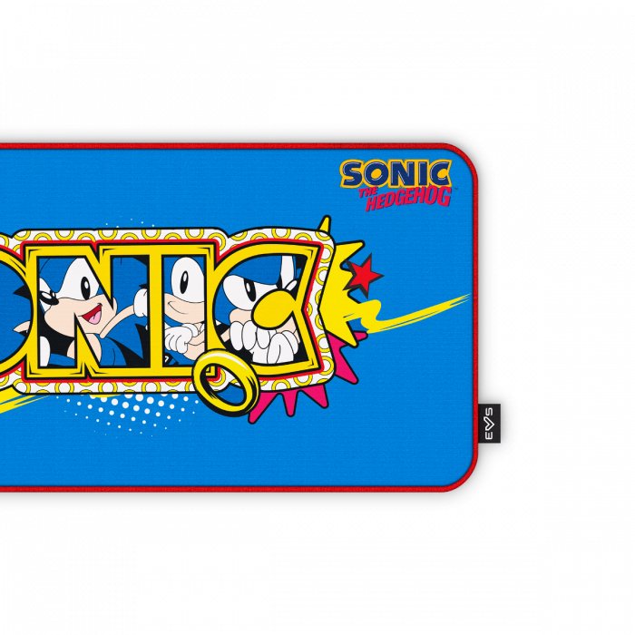 Alfombrilla Gaming PAD ESG Sonic Classic XL 900x400mm — vista detalle 2