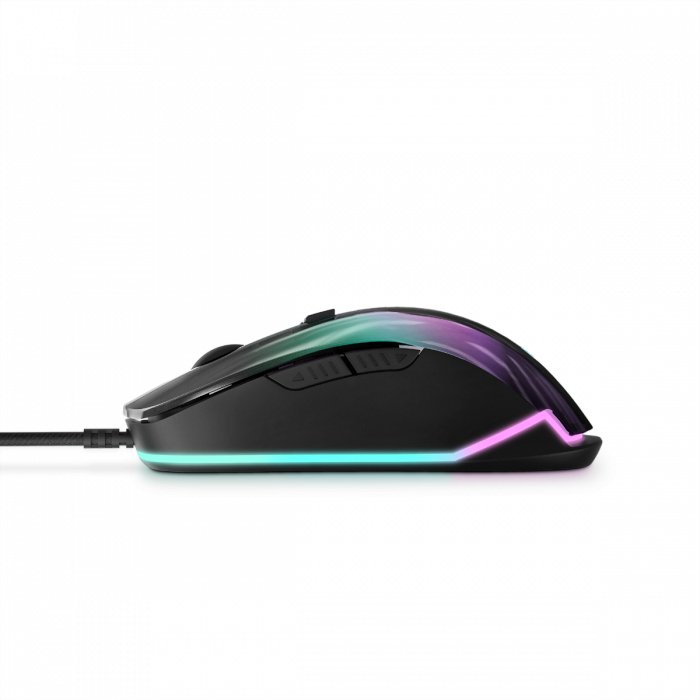 Mouse Gaming RGB ESG M3 NEON 6 Botones Customizables con Software LED RGB en Superficie — vista detalle 1