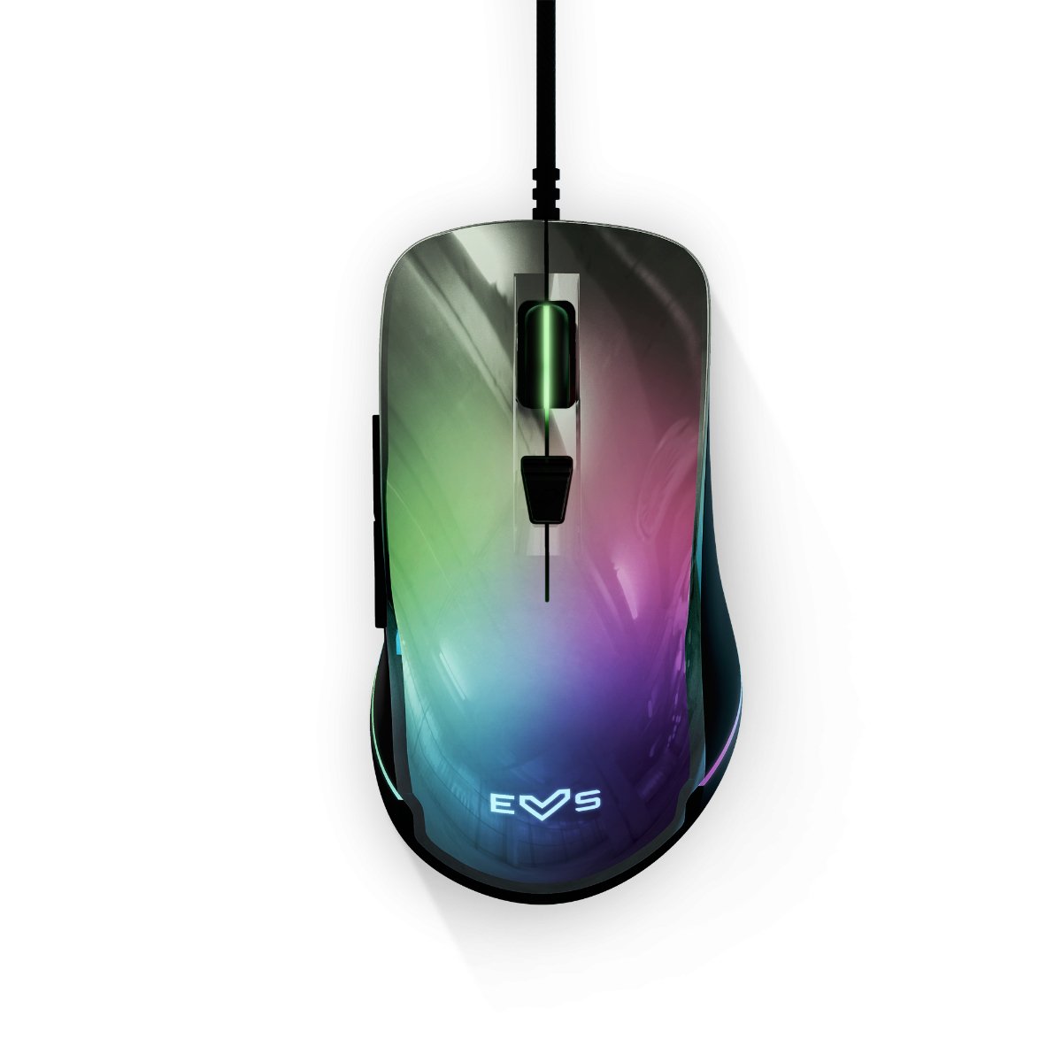 Mouse Gaming RGB ESG M3 NEON 6 Botones Customizables con Software LED RGB en Superficie — vista detalle 2