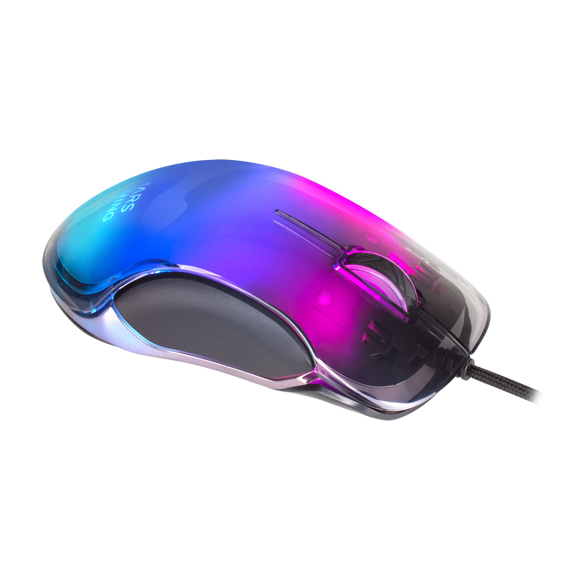MARS GAMING MMGLOW — Ratón RGB 12800 DPI con iluminación Chroma-Glow — vista detalle 1