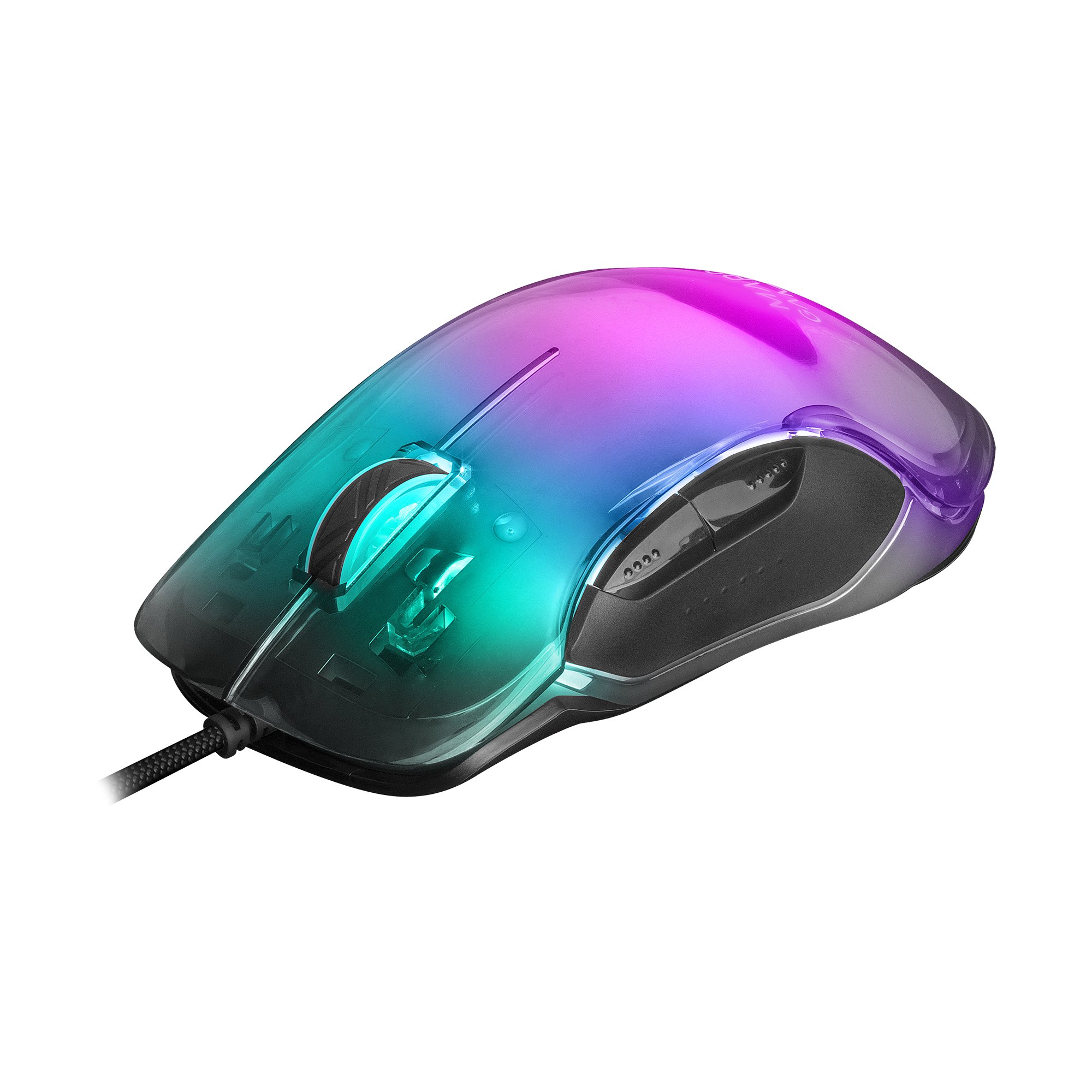 MARS GAMING MMGLOW — Ratón RGB 12800 DPI con iluminación Chroma-Glow — vista detalle 2