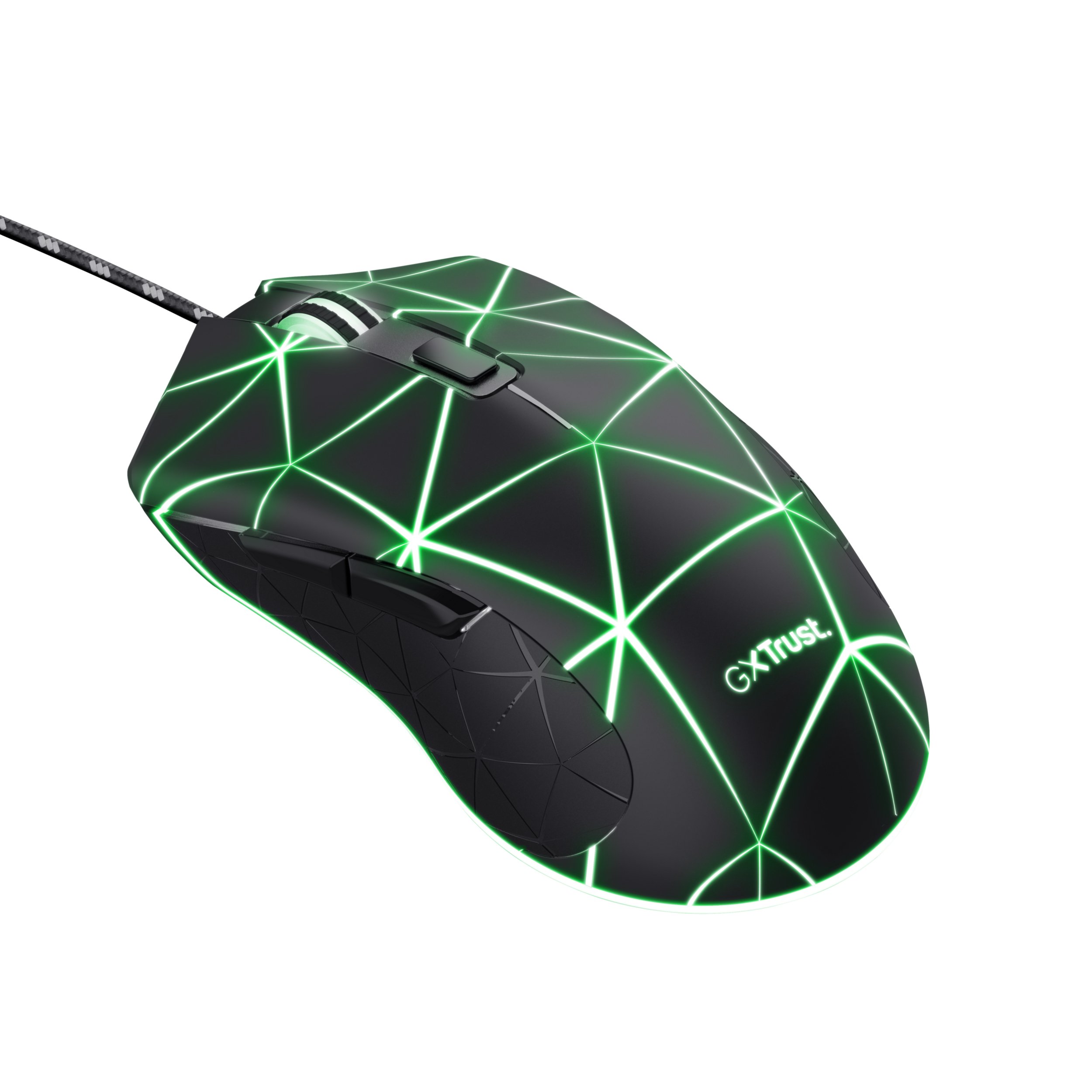 TRUST GXT 133 LOCX — Mouse gaming RGB, 4000 DPI programable — vista detalle 1