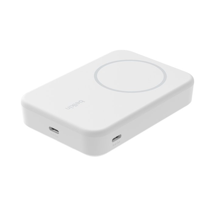 Belkin BPD008BTWH — Powerbank magnético 10000 mAh con carga Qi2 15W 3