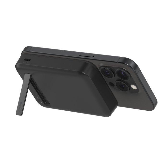 Belkin BPD007BTBK — Power Bank Magnético 8000mAh con Carga Inalámbrica 15W 2