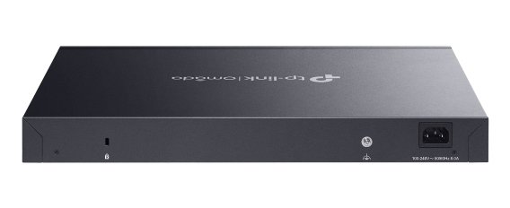 Switch Semigestionable Jetstream TP-LINK SG3428XMPP L2+28P 8xPoE++ Gb 90W 16xPoE+ Gb 30W 4xSFP+ 10G Carcasa Metalica RACK — vista detalle 1
