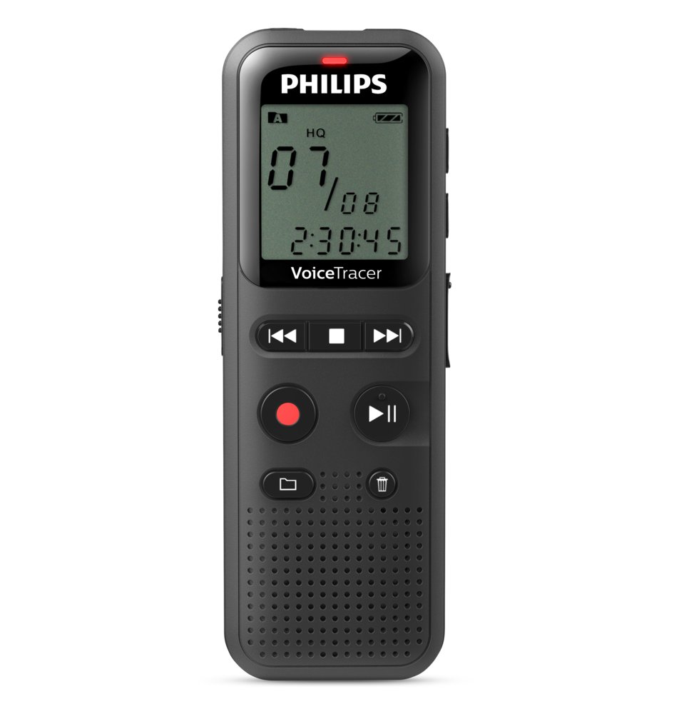 Grabadora de VOZ DVT1160 Voice Tracer 8kHz 8GB Color Negro 3