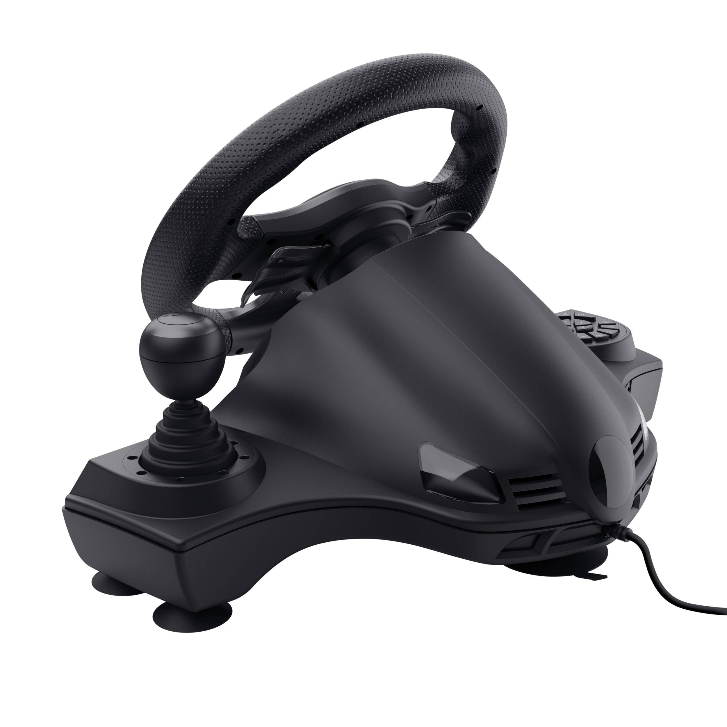 Volante GXT-289 con Respuesta de Vibracion y Pedales 25122 Compatible con PC y Consolas Nintendo Switch 5