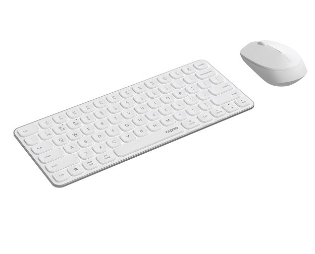 RAPOO 9010M — Teclado y mouse inalámbrico Bluetooth multiconexión ultradelgado