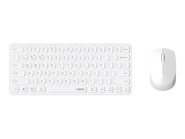 RAPOO 9010M — Teclado y mouse inalámbrico Bluetooth multiconexión ultradelgado 2