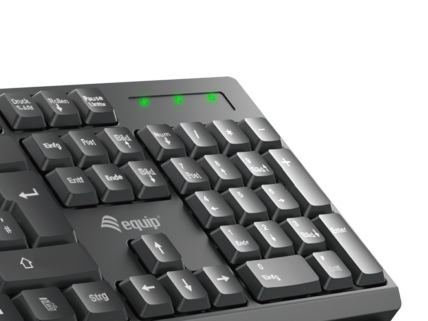 EQUIP Life Wireless — Combo teclado y mouse 2.4GHz negro 5