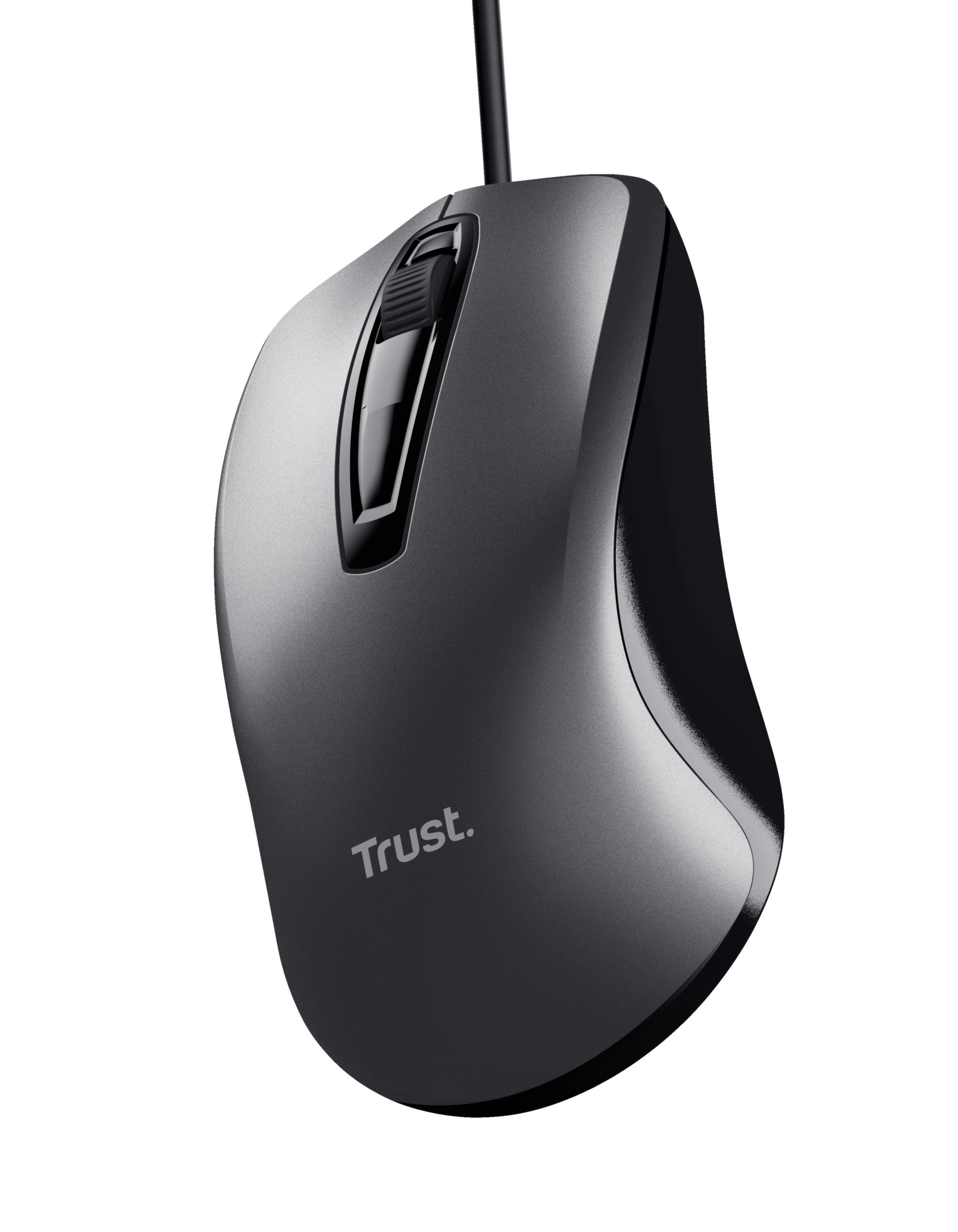 TRUST Carve — Ratón USB 3 botones, 1200 DPI 5