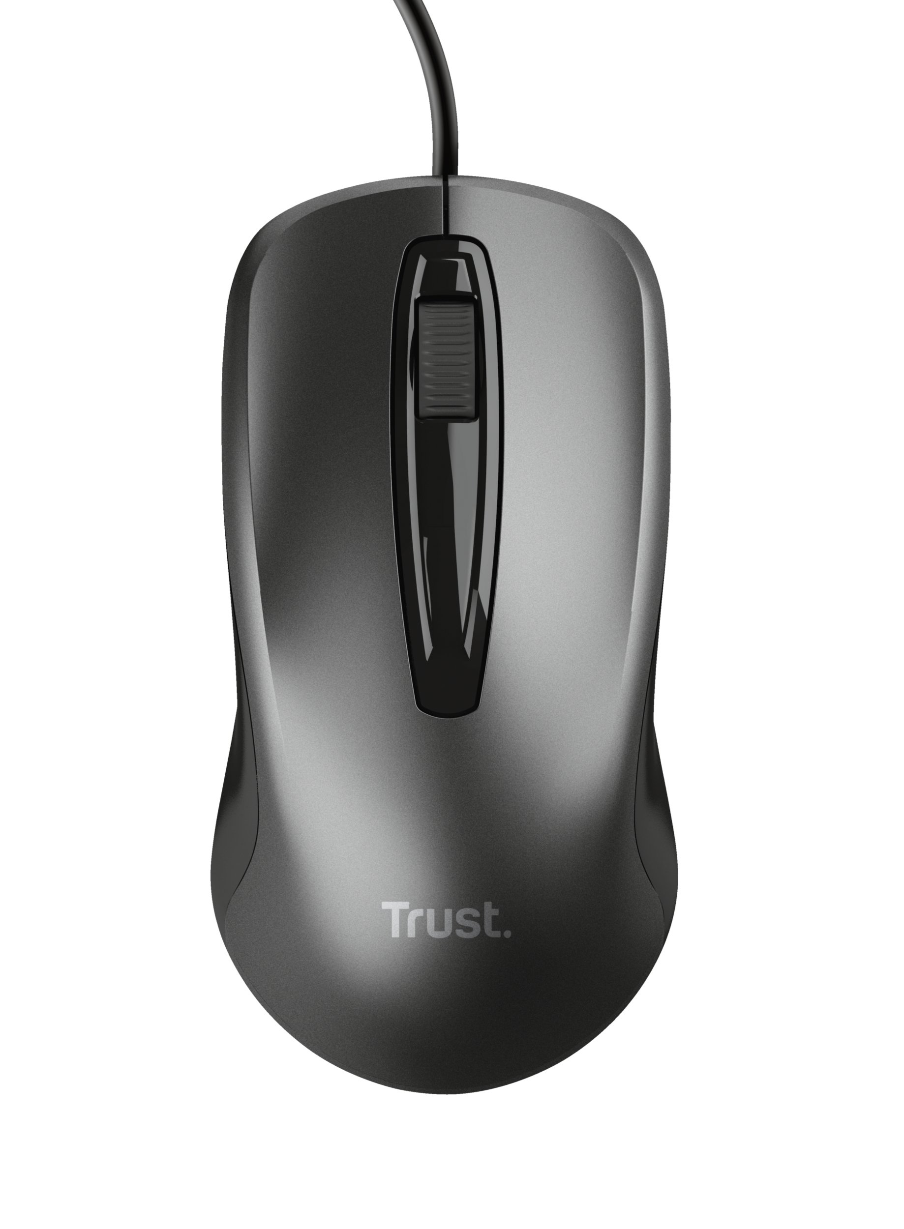 TRUST Basics — Mouse USB 3 botones, 1200 DPI, negro 2