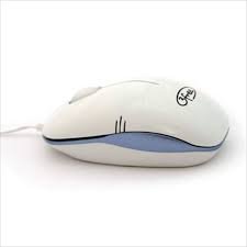 Mouse MCM101/WB Diseño Blanco Azul 2