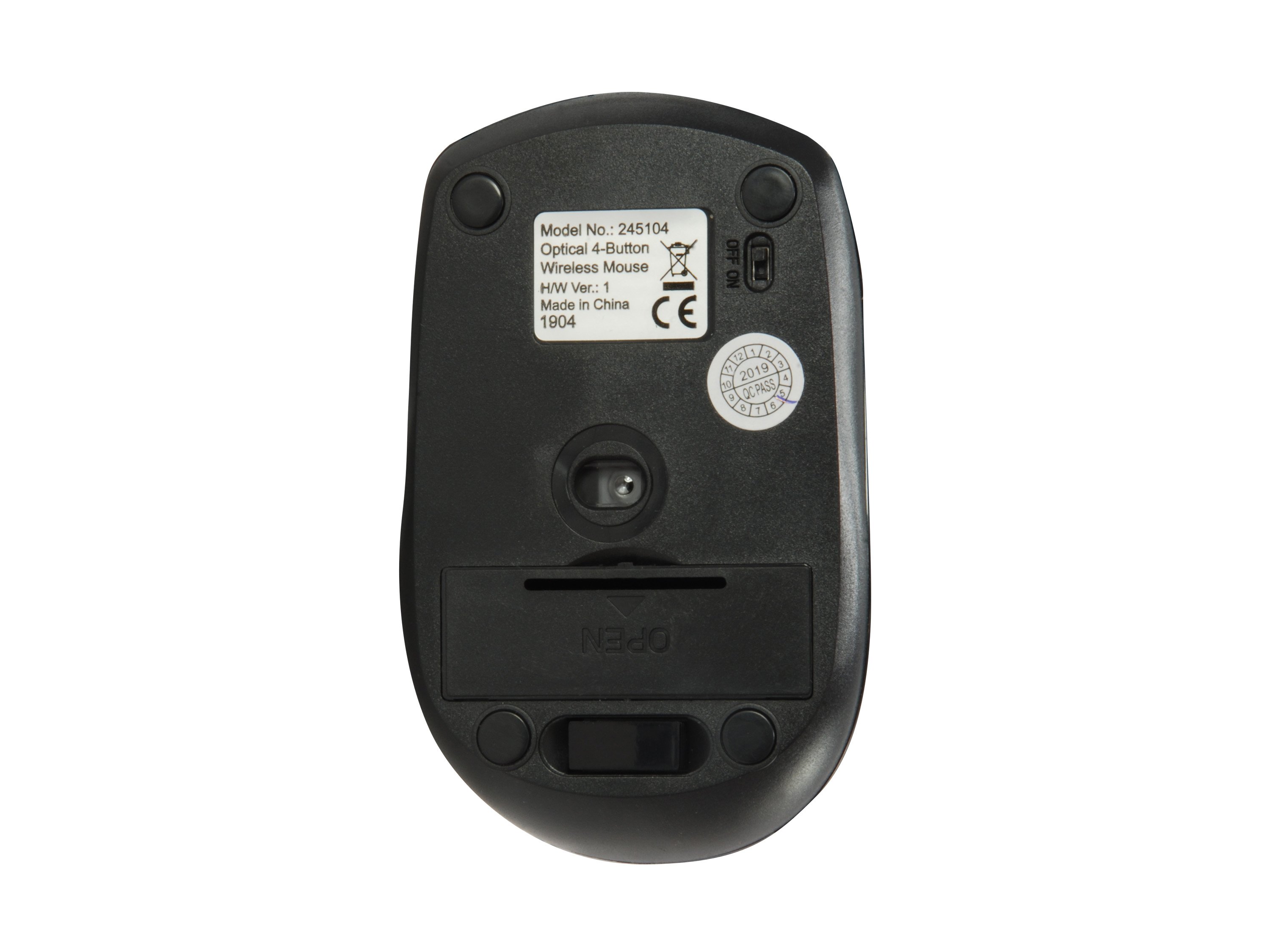 EQUIP Wireless Life — Ratón óptico 2.4GHz, 1600 DPI ajustable — vista detalle 2