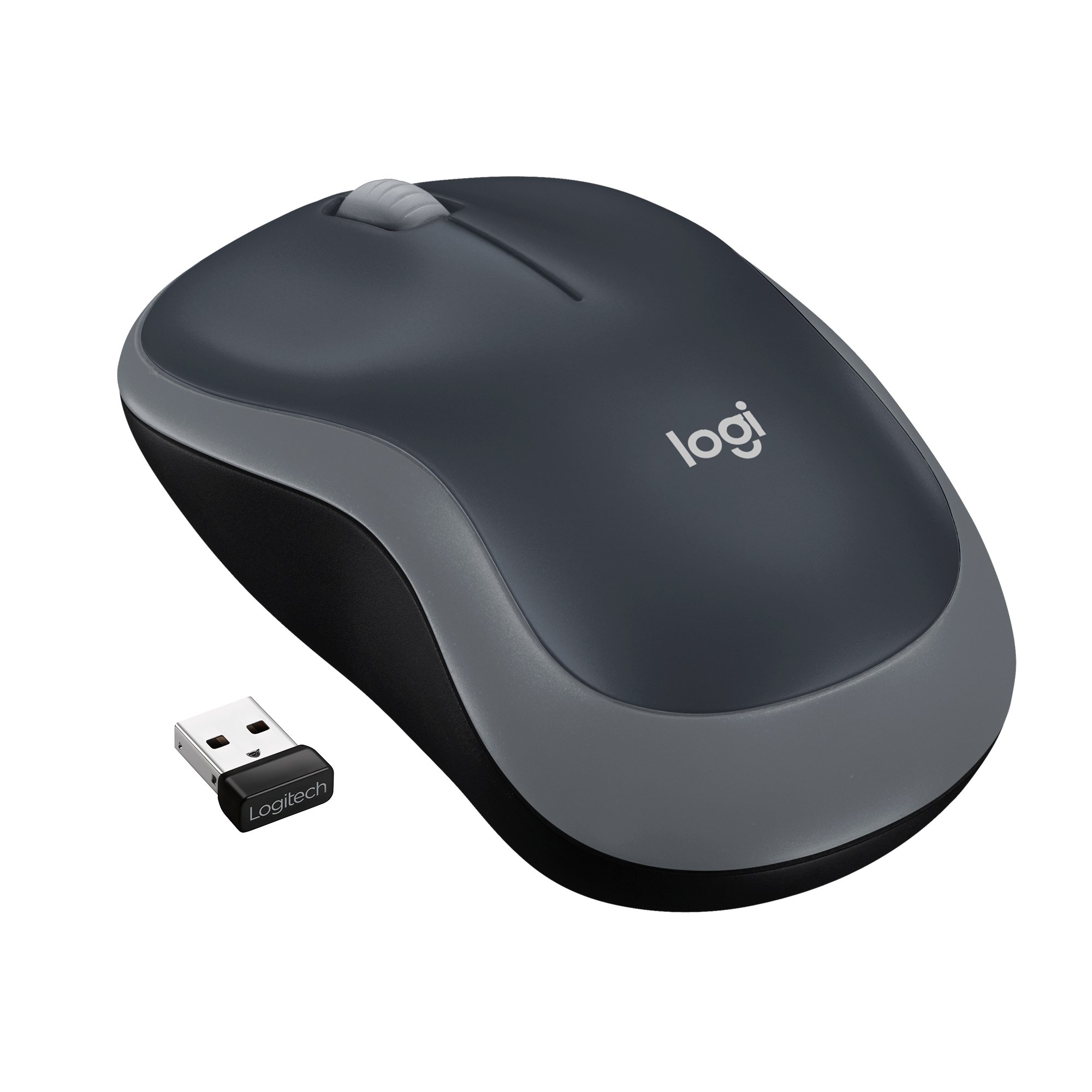 Mouse Wireless M185 GREY P/N:910-002235