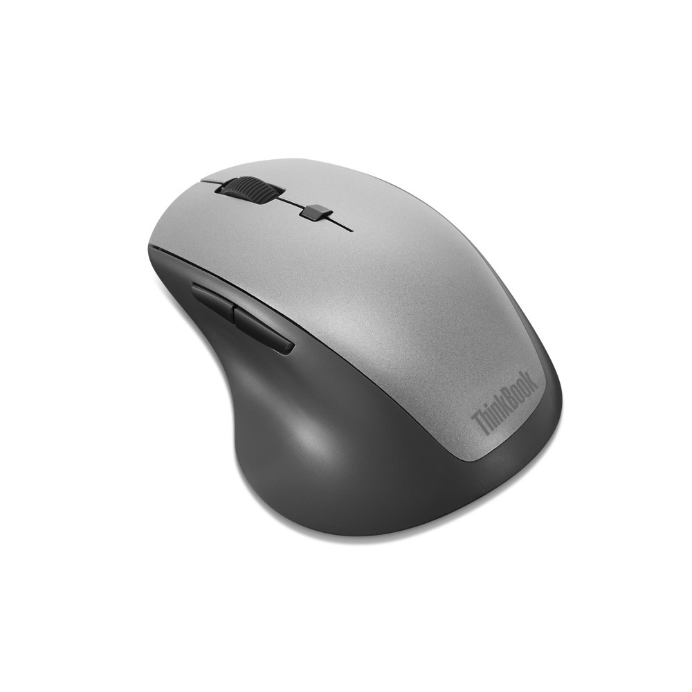 Lenovo ThinkBook Wireless — Mouse ergonómico 2.4GHz 7 botones 2