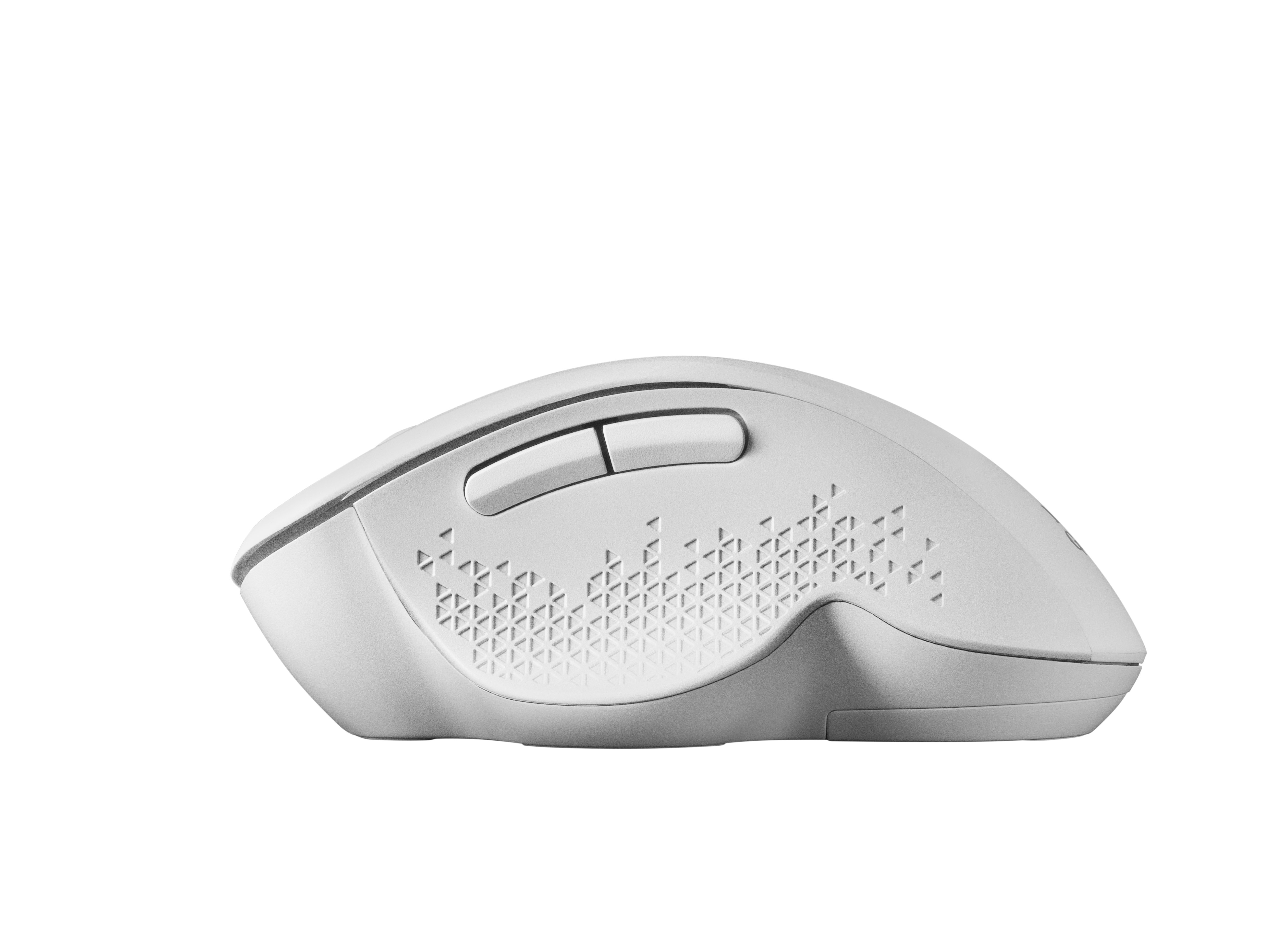 Mouse Wireless ERGO Mmwergo White 3200DPI Switches Mecanicos Kailh Diseño Ergonomico Diestros Receptor NANO 2.4GHz — vista detalle 2