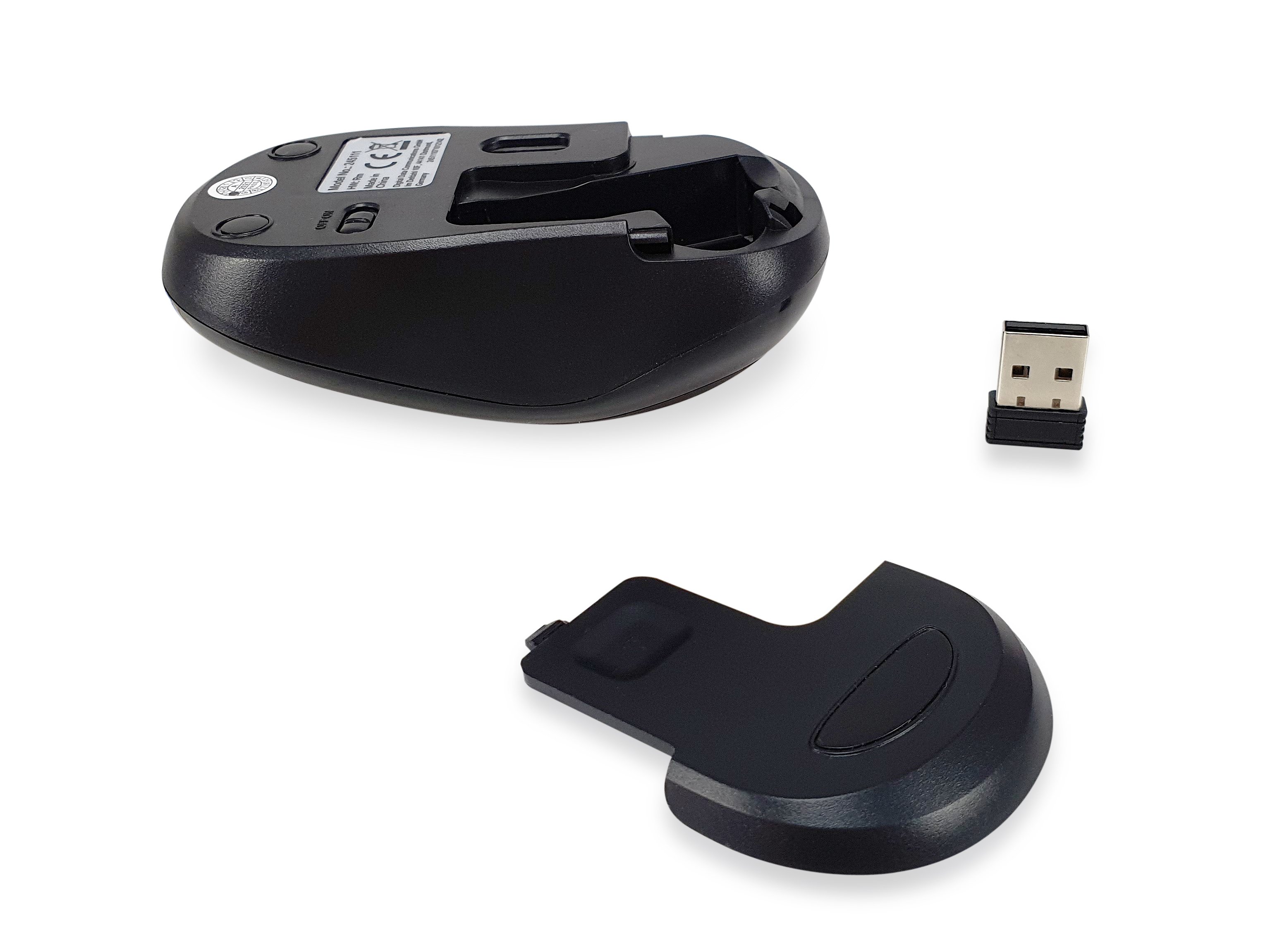 EQUIP Wireless Comfort Mouse — 1200DPI, diseño ergonómico 3