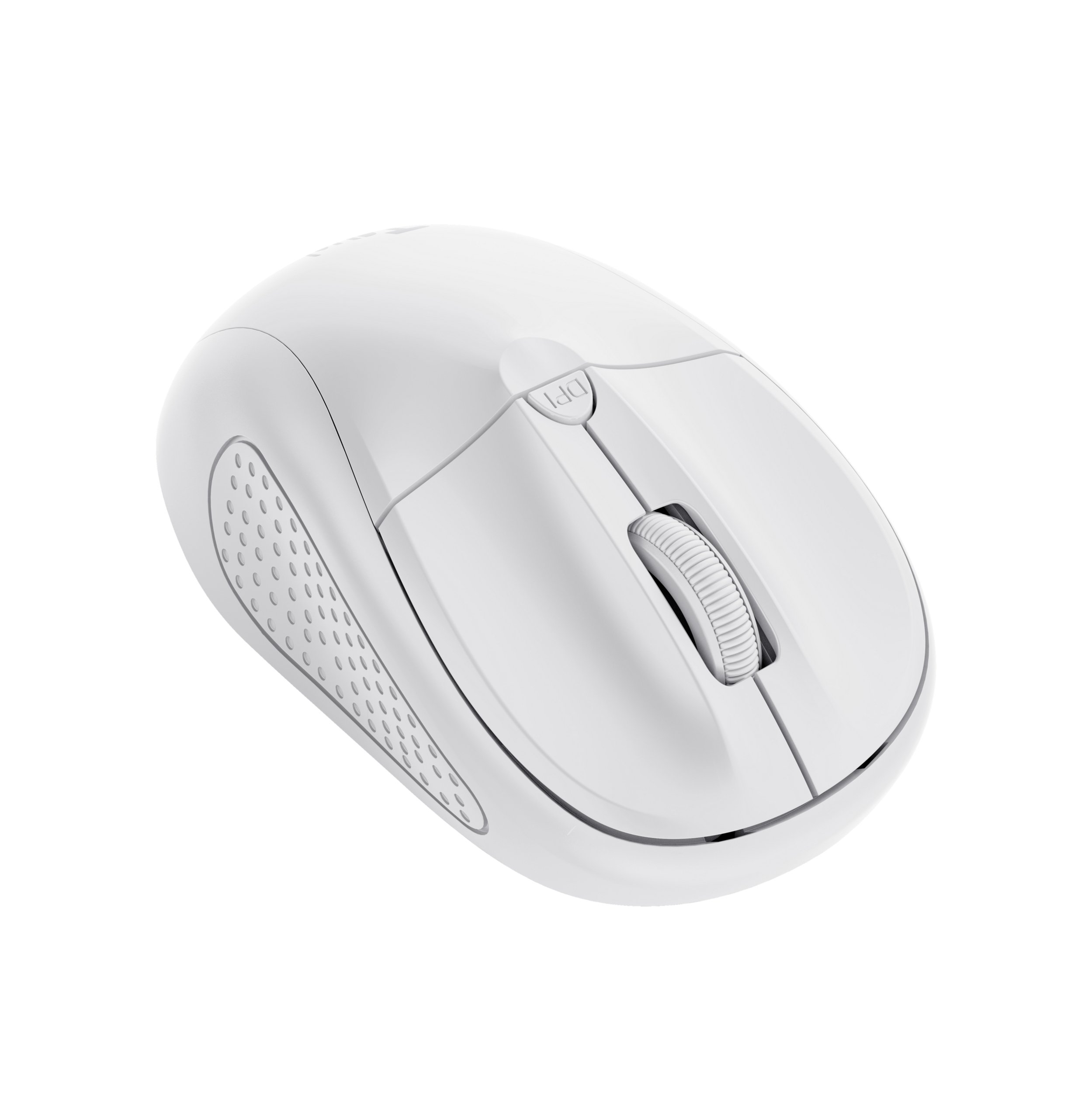 TRUST Primo Wireless — Ratón inalámbrico 1600 DPI blanco — vista detalle 1
