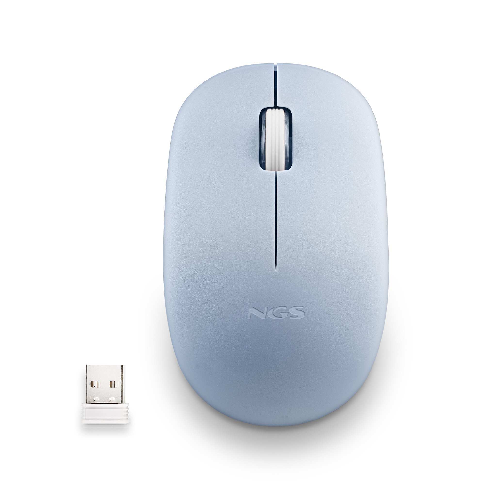 NGS Wireless FOG PRO Azul — Ratón inalámbrico 1000 DPI 2