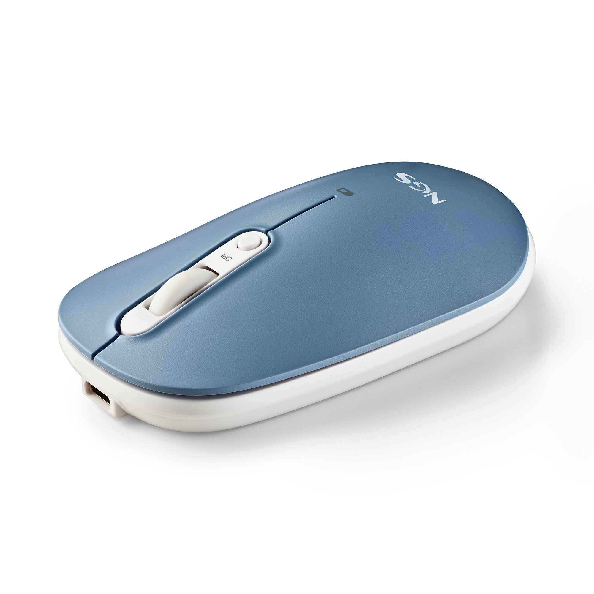 Mouse Wireless y Bluetooth Shell RB 1600DPI NANO Receptor USB 3 Dispositivos 3 Carcasas de Colores Magenticas — vista detalle 1